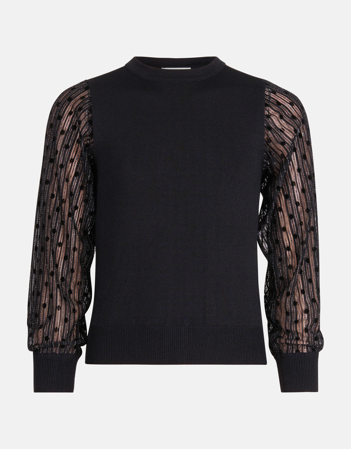 Mesh Top Schwarz SHOEBY GIRLS