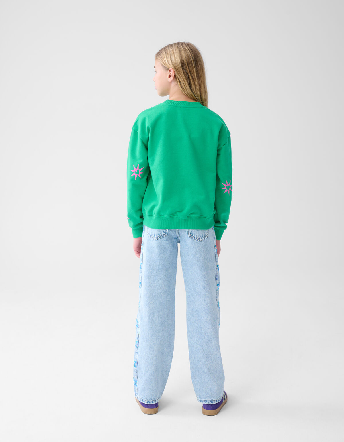Artwork Pullover Grün SHOEBY GIRLS