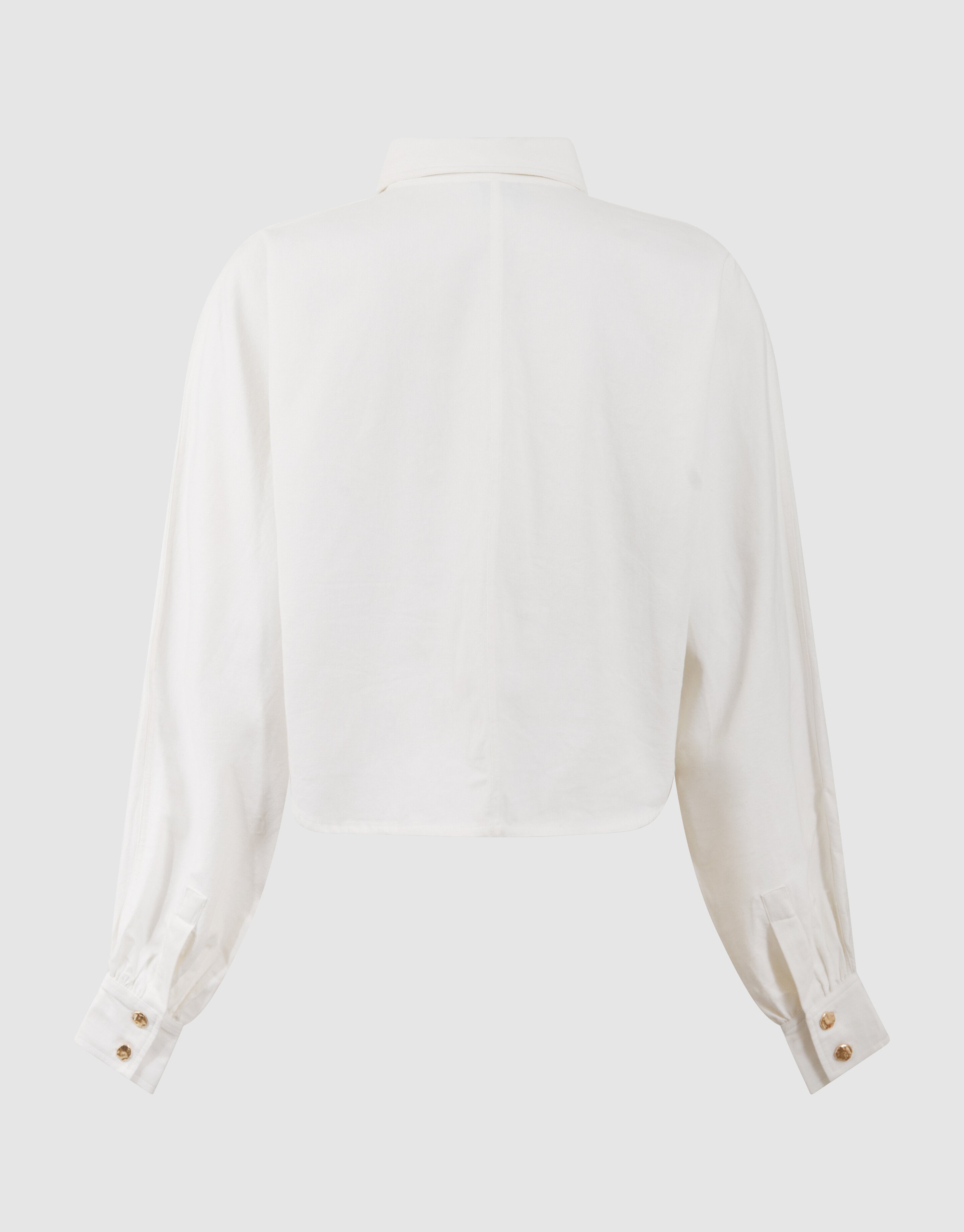 Perlenbesetzte Stippenbluse Wei&szlig; von Mieke SHOEBY WOMEN