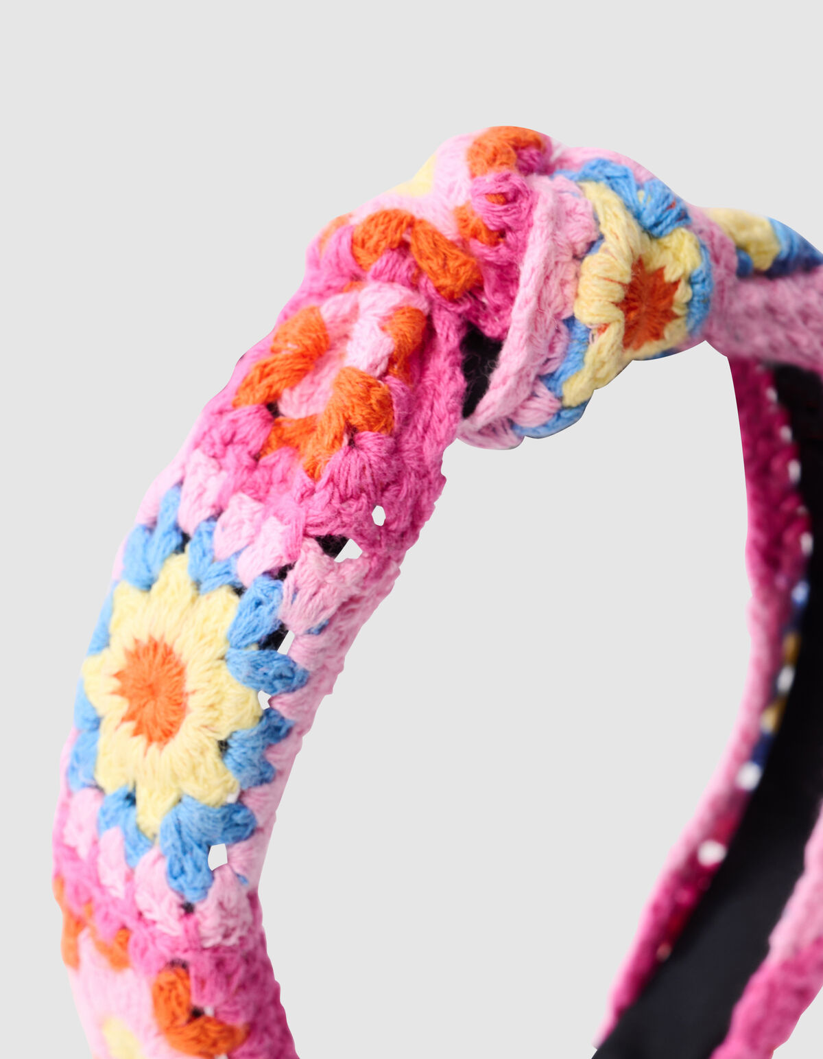 Gehäkeltes Haarband Rosa SHOEBY ACCESSOIRES