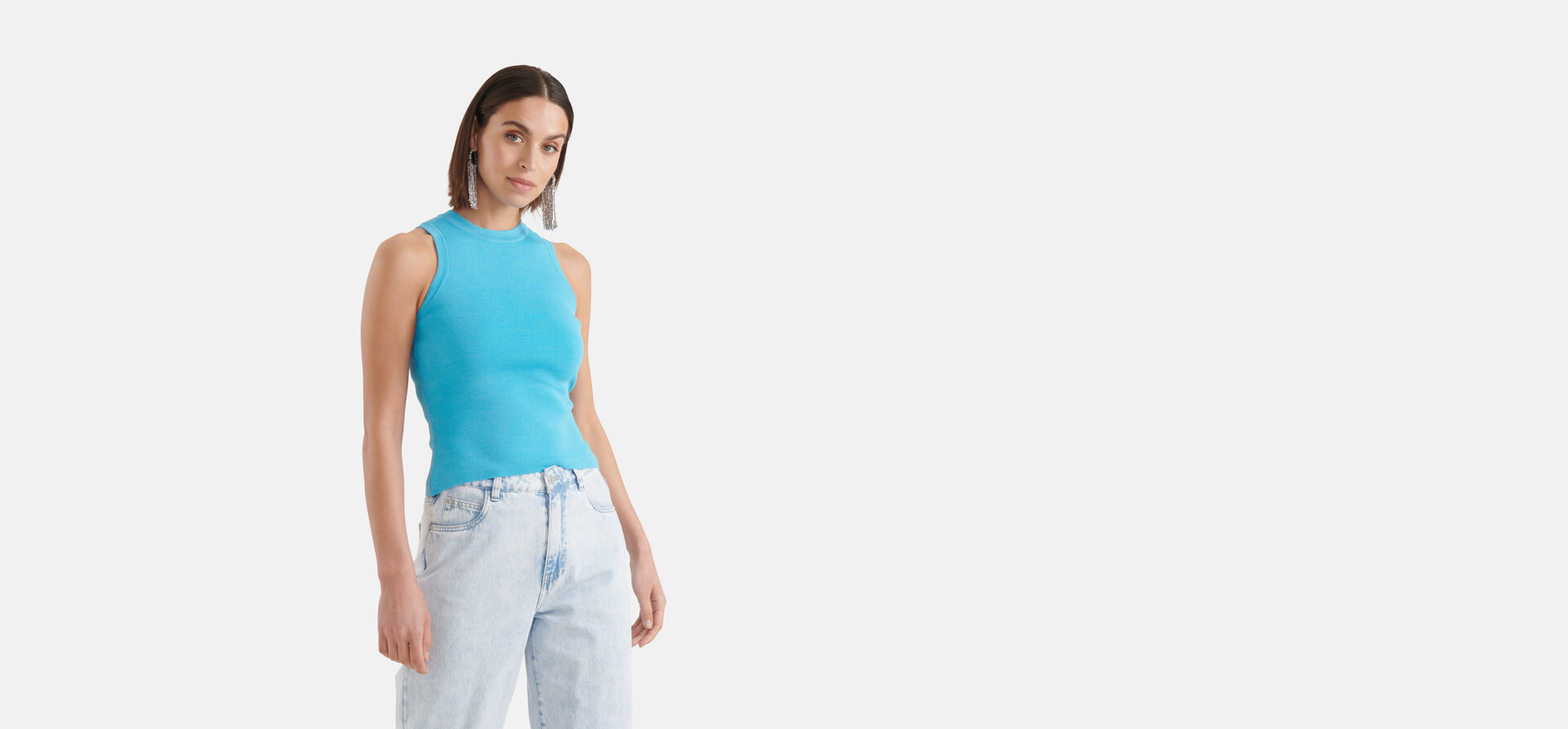 Trägertop Blau SHOEBY WOMEN