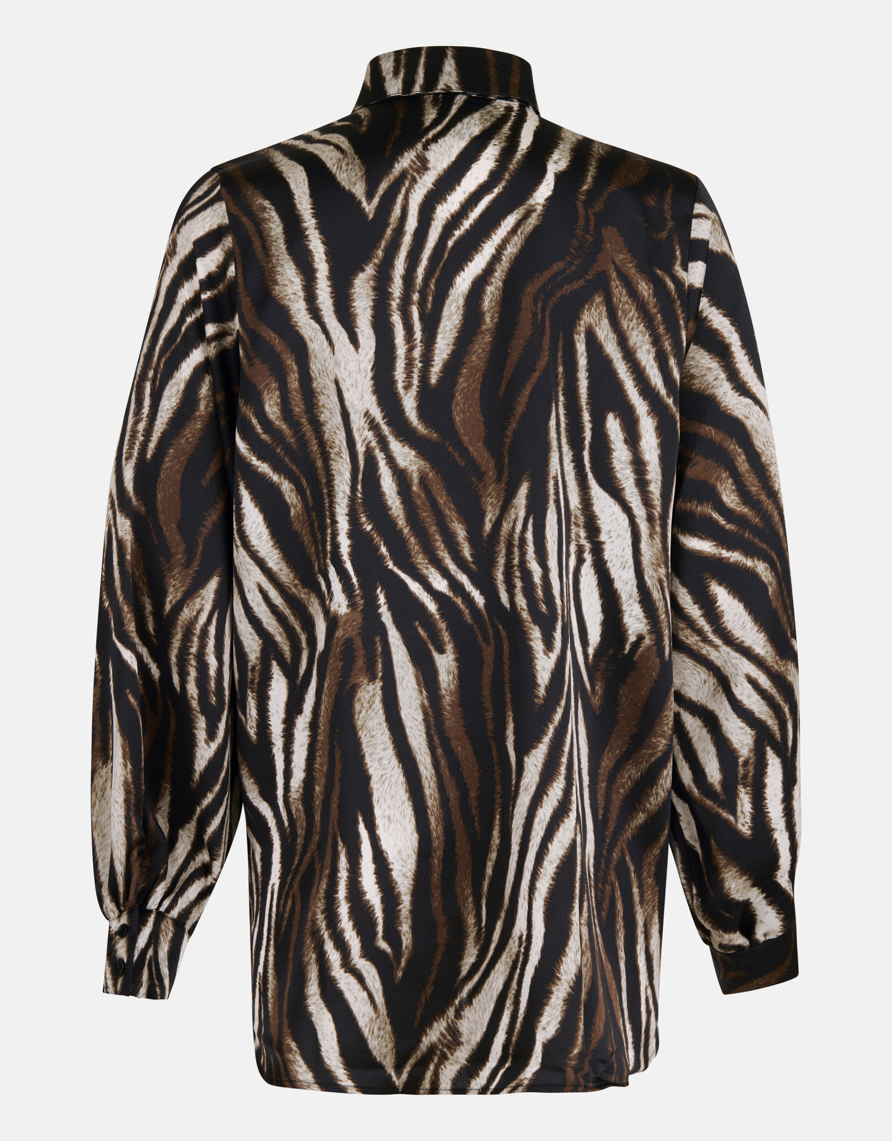 Tiger Print Bluse Braun SHOEBY WOMEN