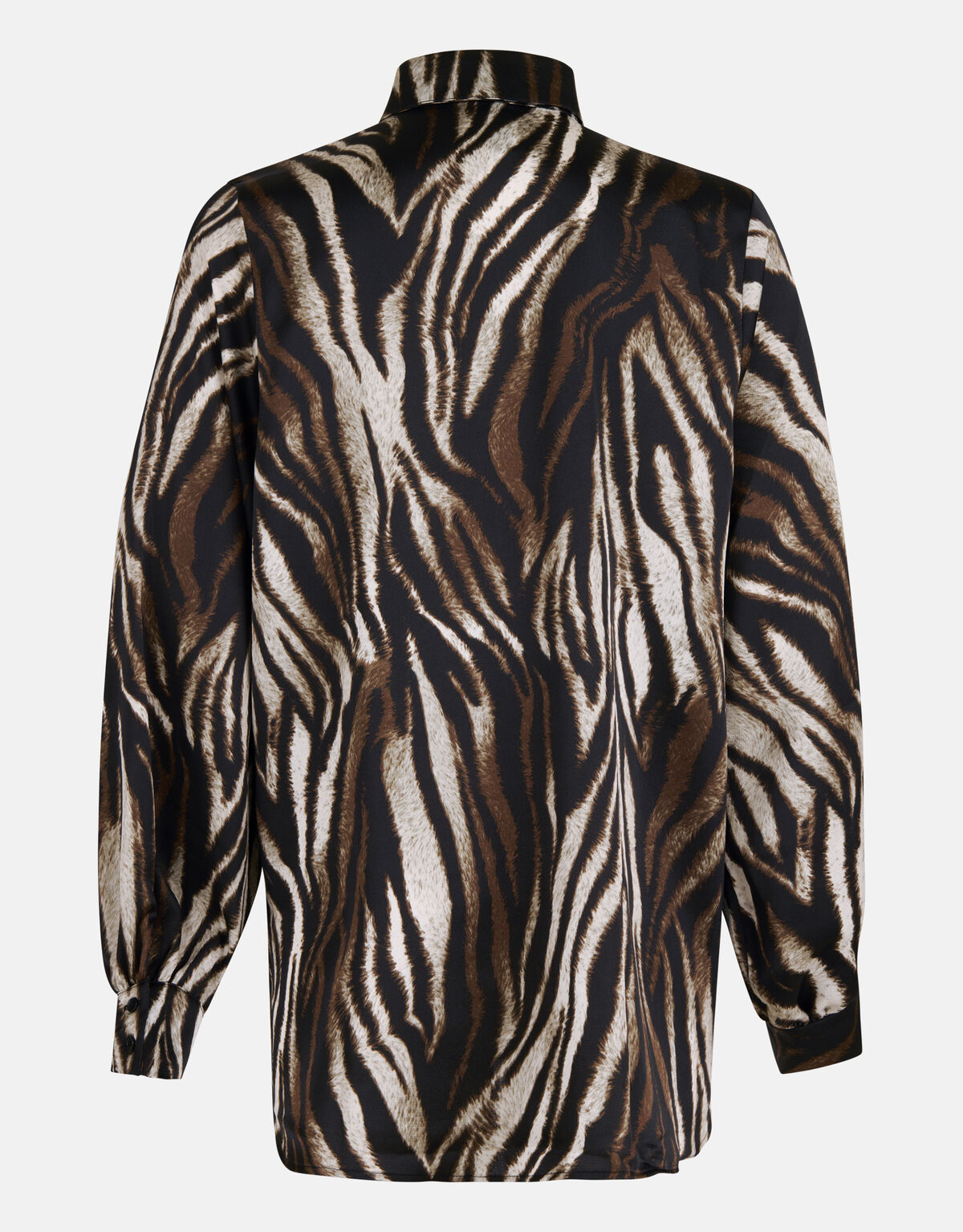 Tiger Print Bluse Braun SHOEBY WOMEN