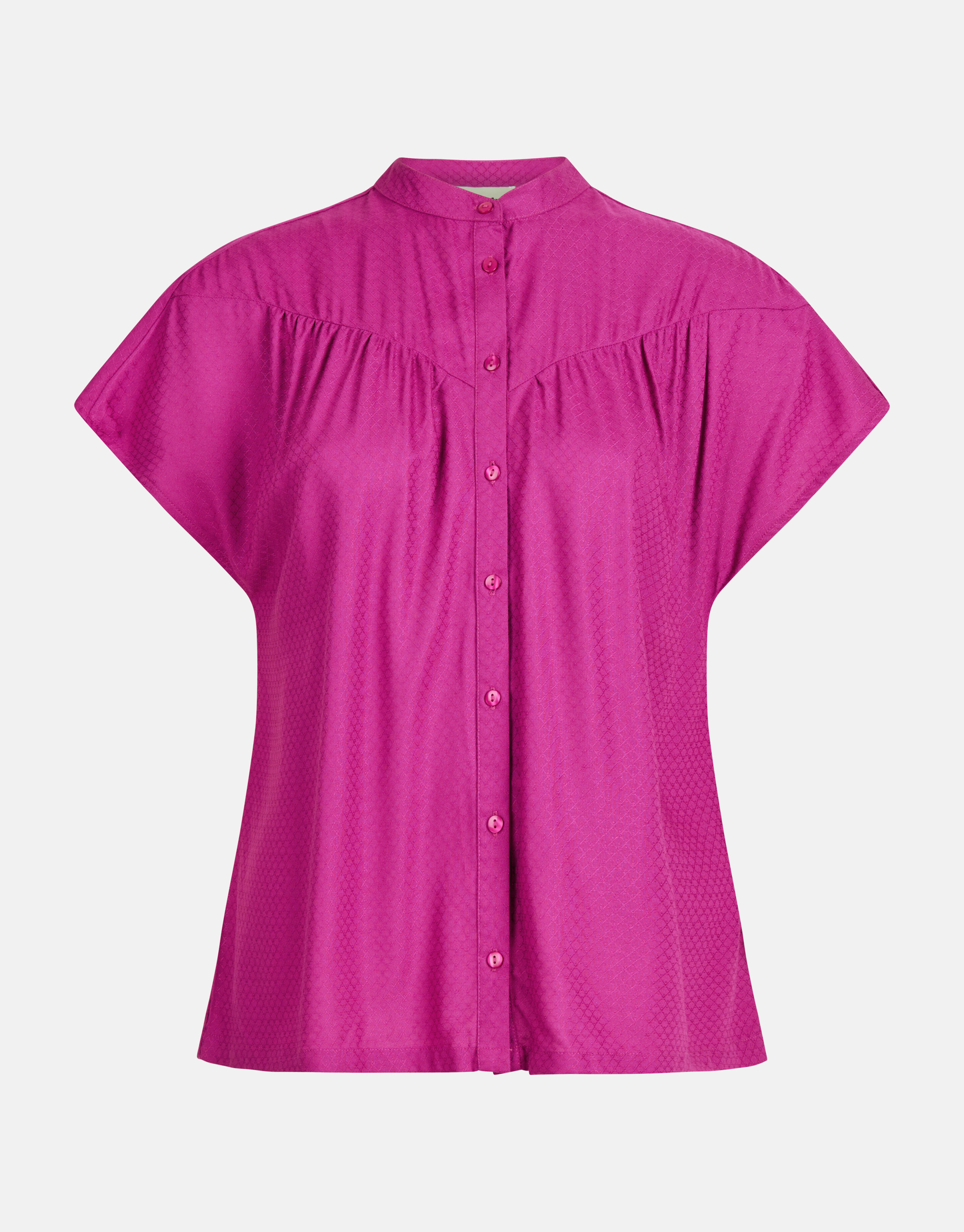 Relaxed Fit Top Dunkelrosa SHOEBY WOMEN