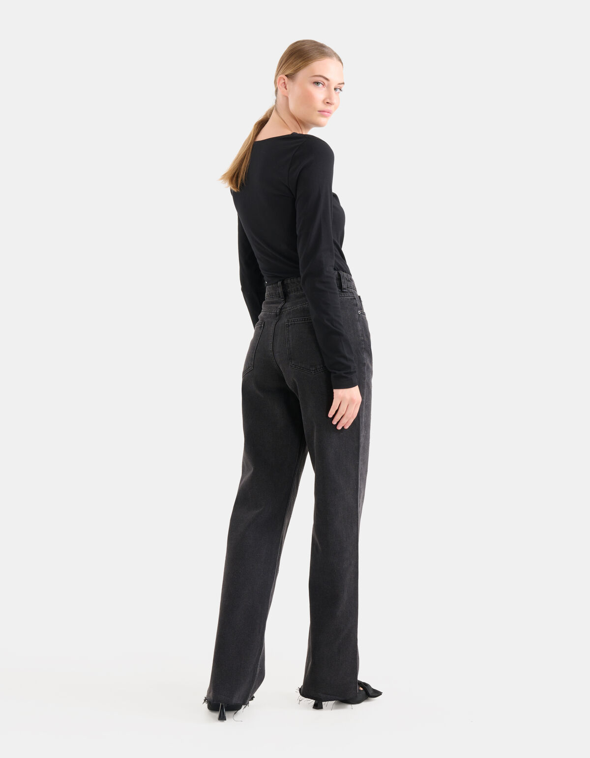 Asymmetrisches Top Schwarz SHOEBY WOMEN