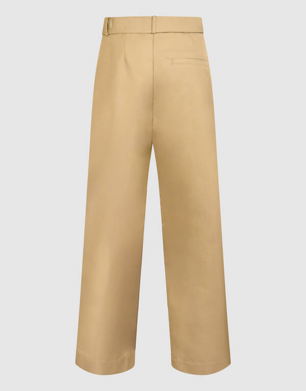 Hose mit weitem Bein Sand SHOEBY WOMEN