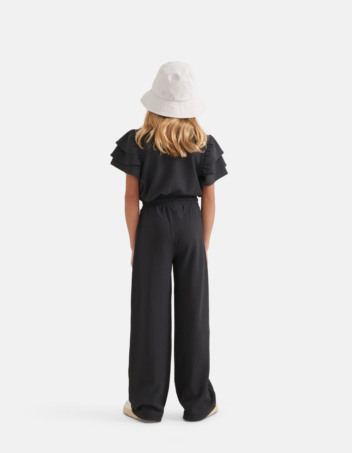 Crinkle Top Dunkelgrau SHOEBY GIRLS