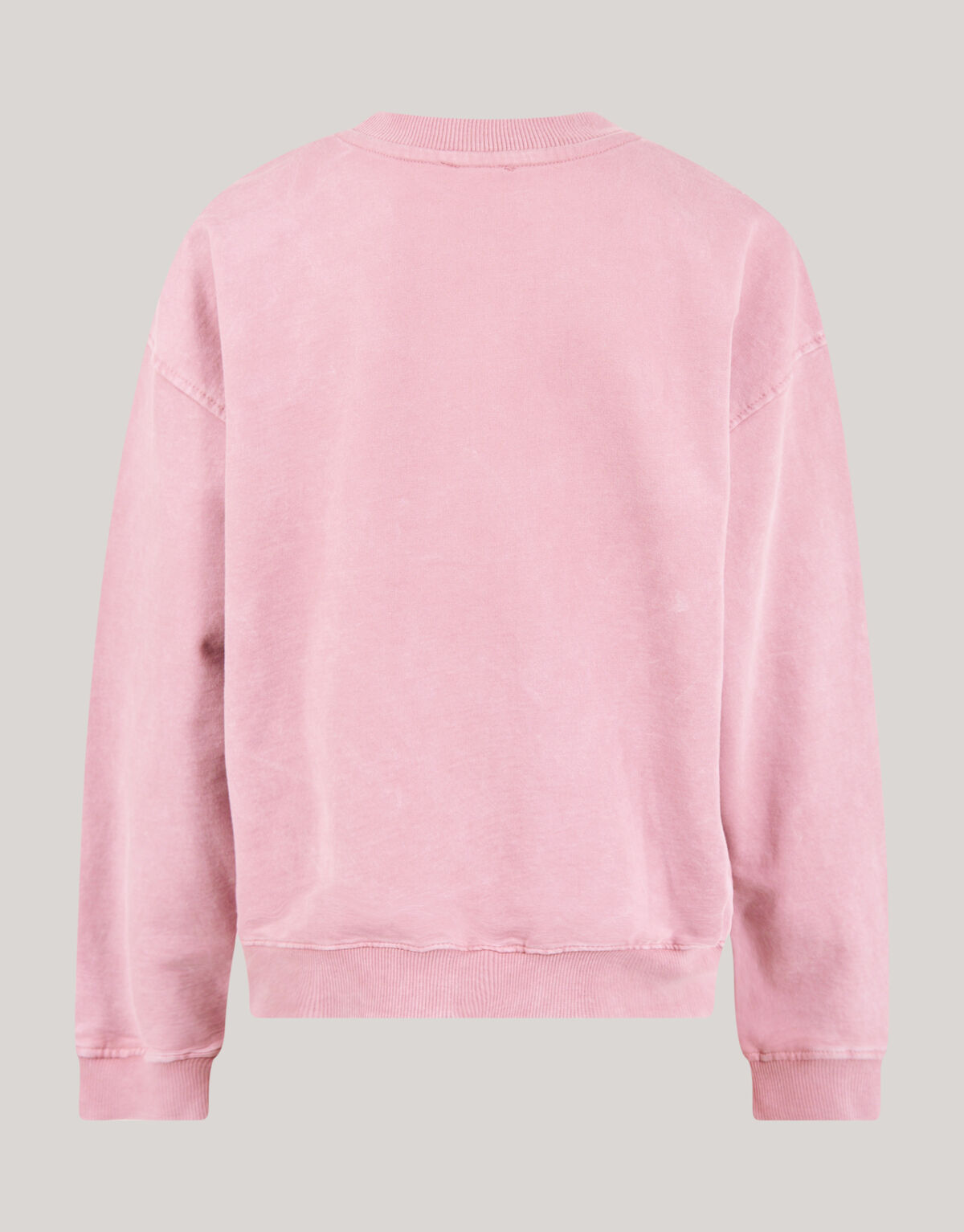 Acid Wash Pullover Donkerroze SHOEBY BOYS