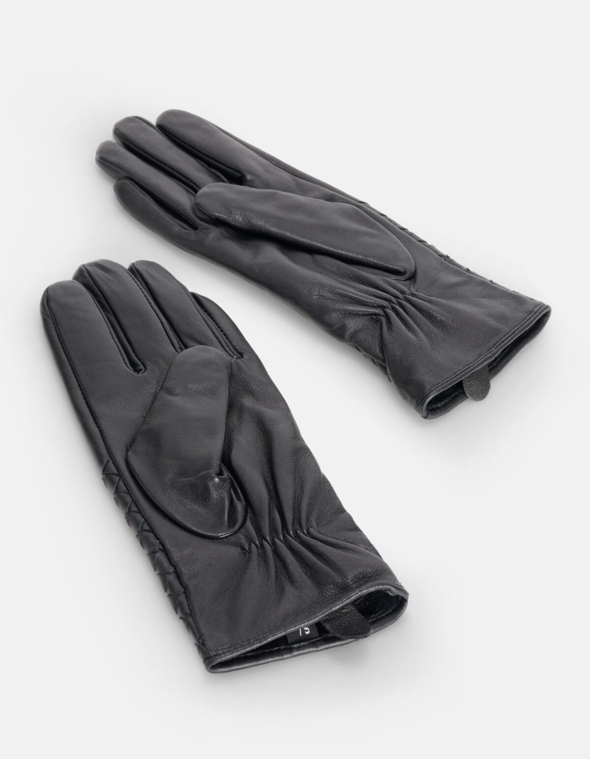 Geflochtene Handschuhe Schwarz SHOEBY ACCESSOIRES