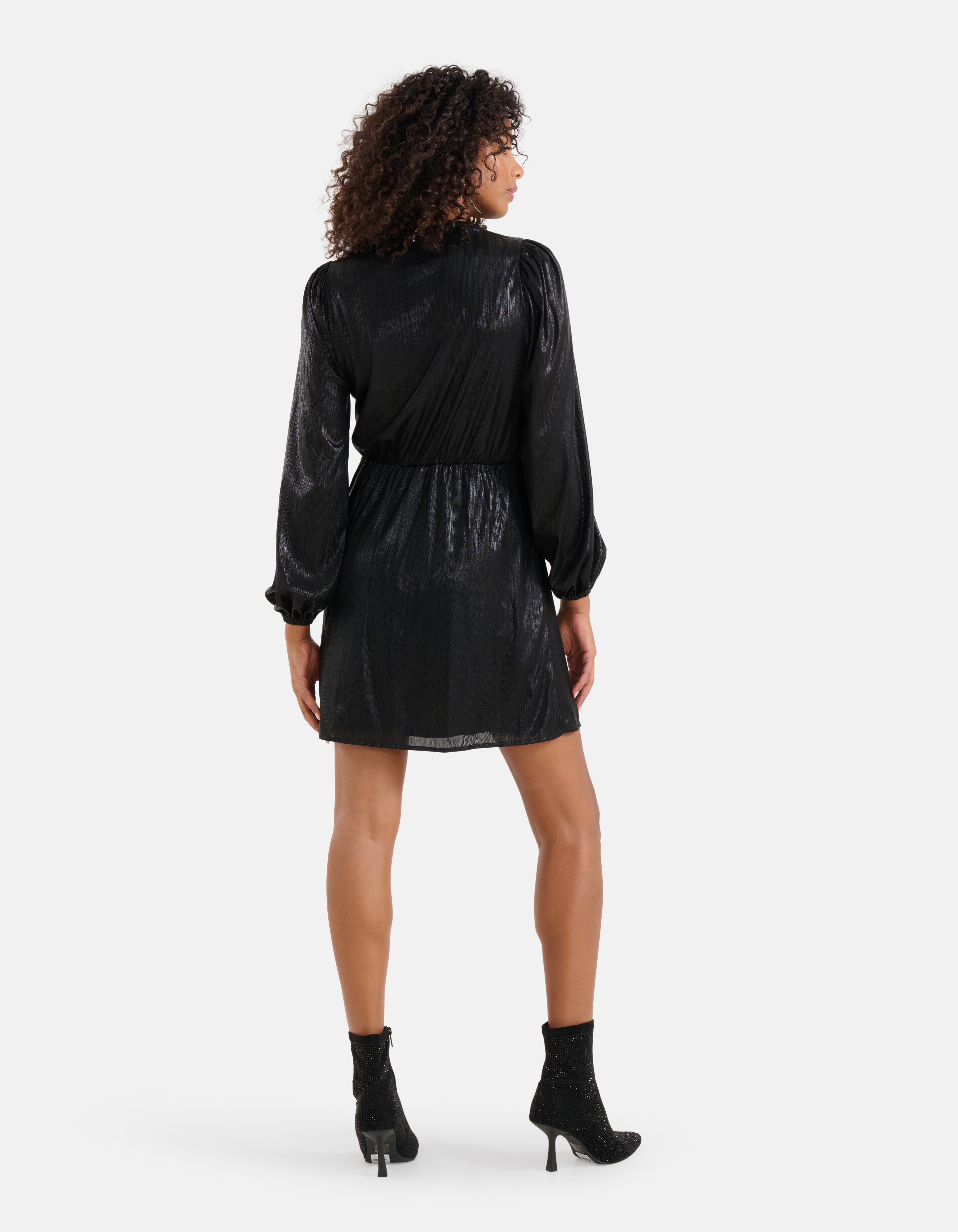 Beschichtetes Kleid Schwarz SHOEBY WOMEN