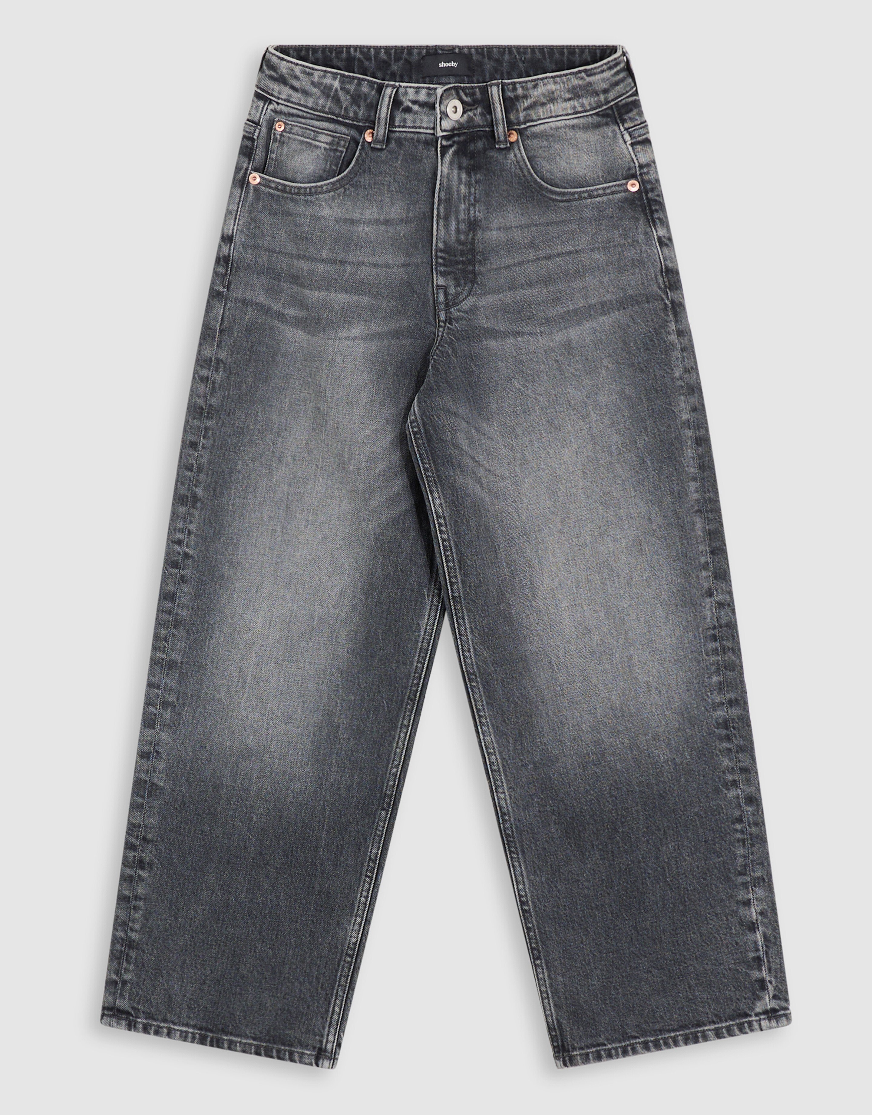Ultra Baggy Fit Jeans Dunkelgrau SHOEBY BOYS