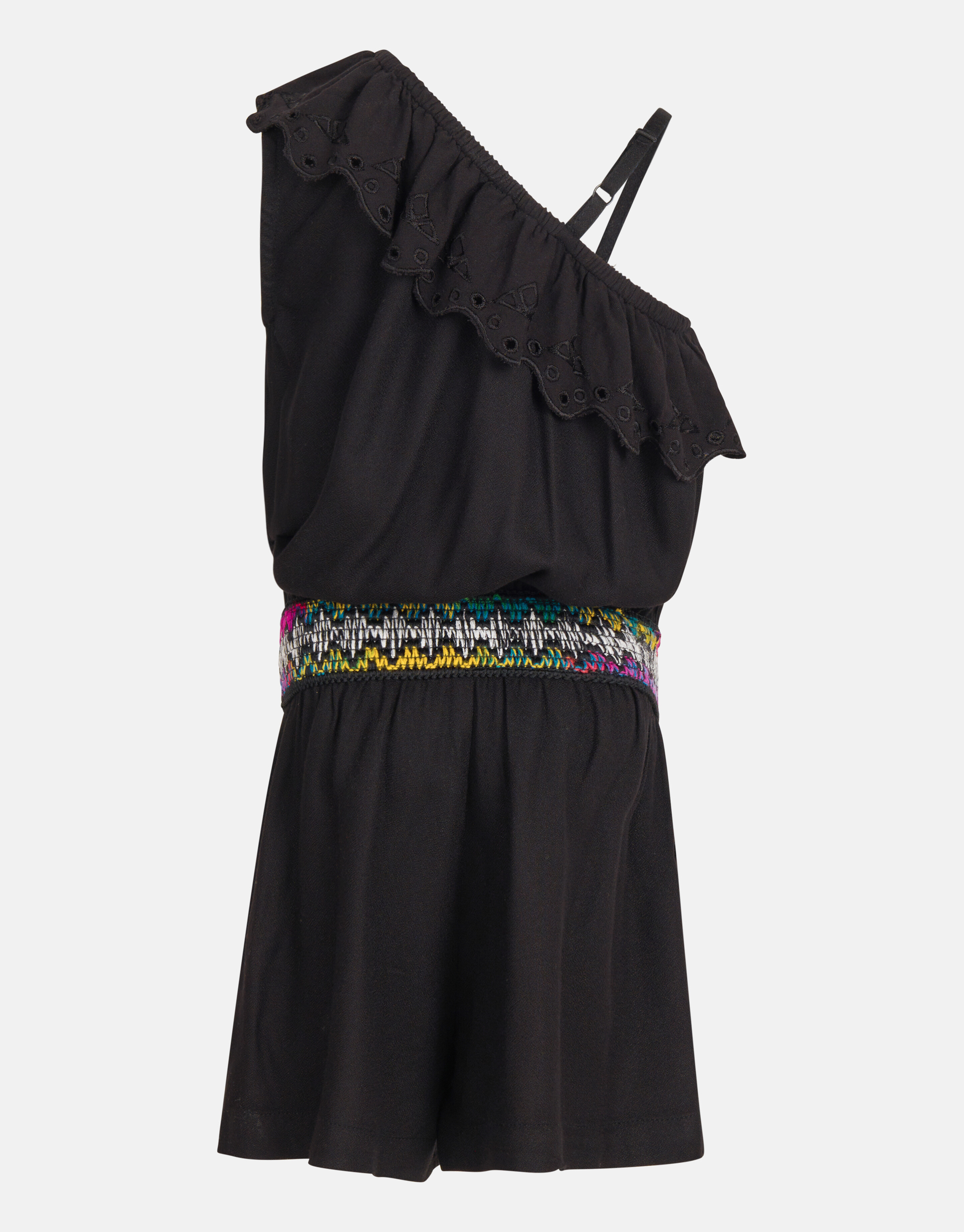 Ein-Schulter-Overall Schwarz SHOEBY GIRLS