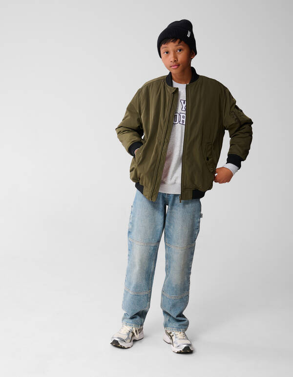 Bomberjacke Dunkelgrün SHOEBY BOYS