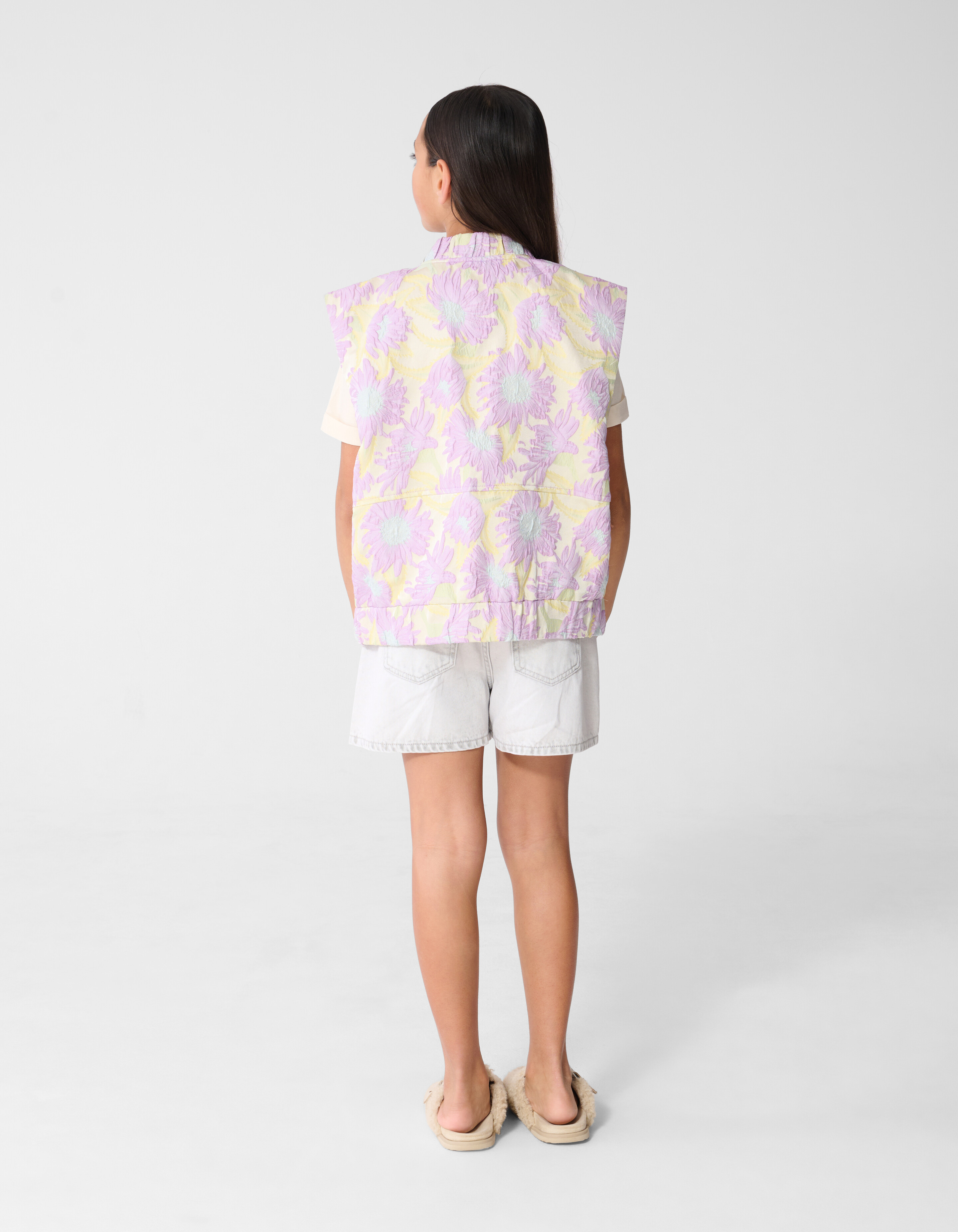 Verzierte Bomberweste Hellviolett SHOEBY GIRLS