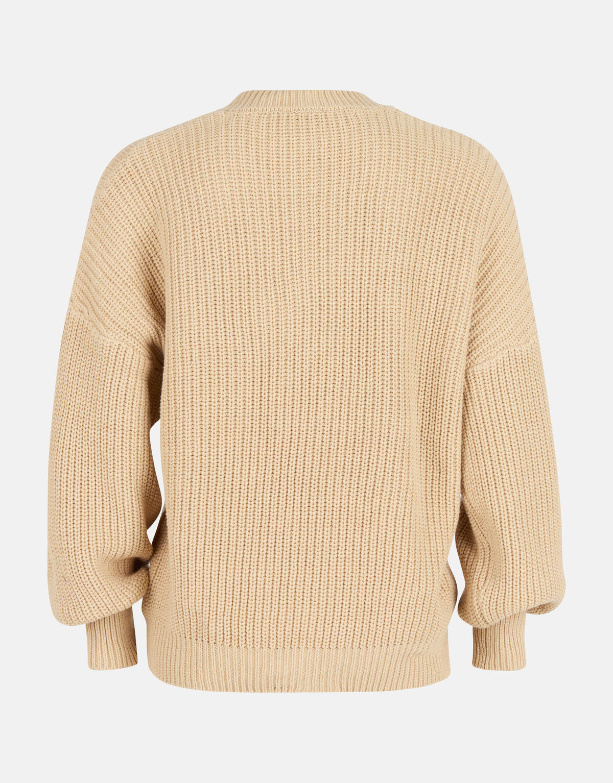 Pullover mit V-Ausschnitt Beige SHOEBY WOMEN