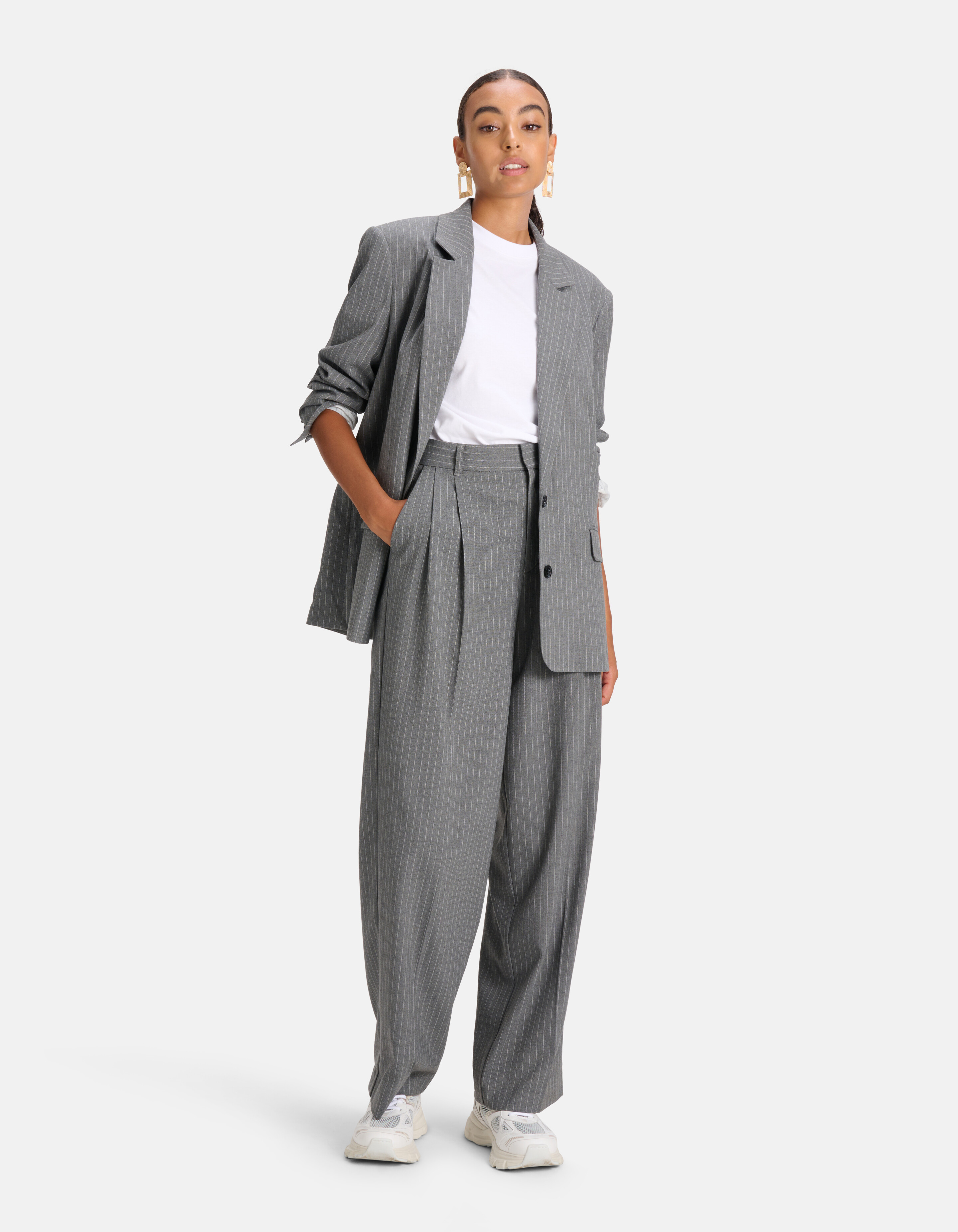 Nadelstreifenblazer Anthrazit SHOEBY WOMEN