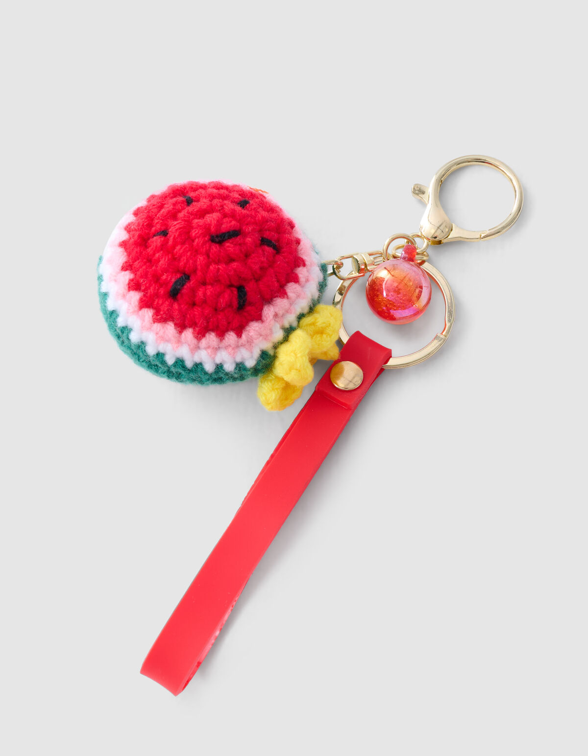 Wassermelone Schl&uuml;sselanh&auml;nger Rot SHOEBY ACCESSOIRES