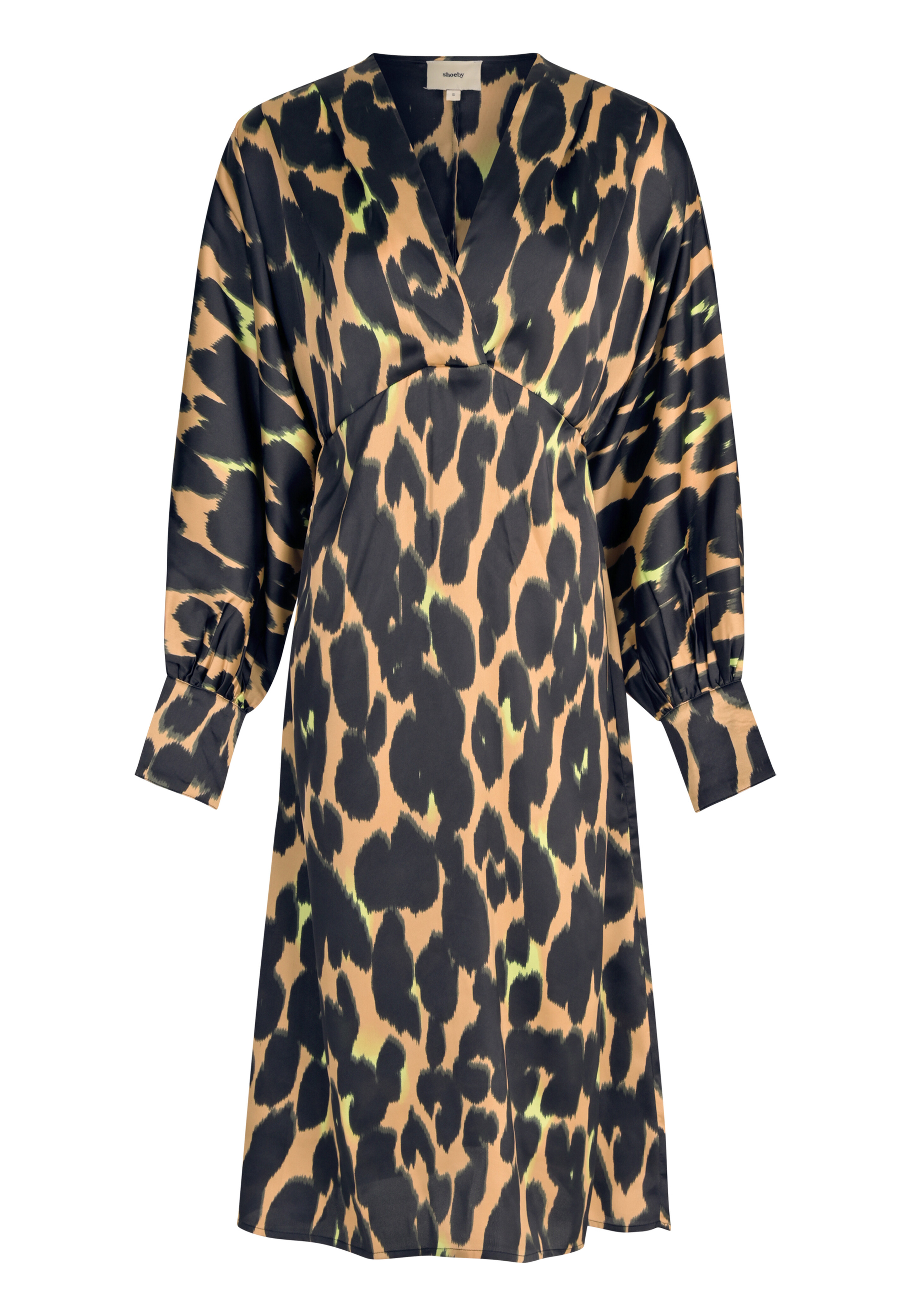 Maxikleid mit Leopardenmuster Braun SHOEBY WOMEN