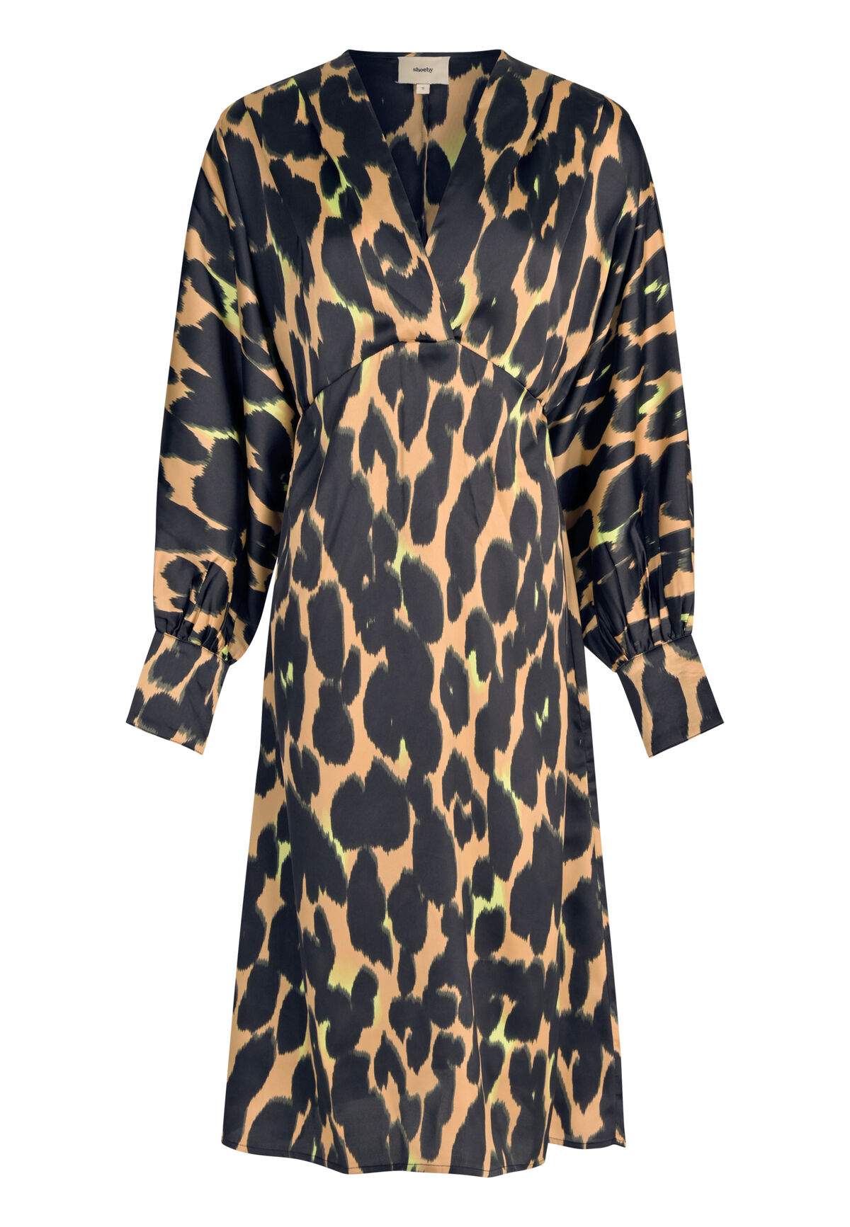 Maxikleid mit Leopardenmuster Braun SHOEBY WOMEN