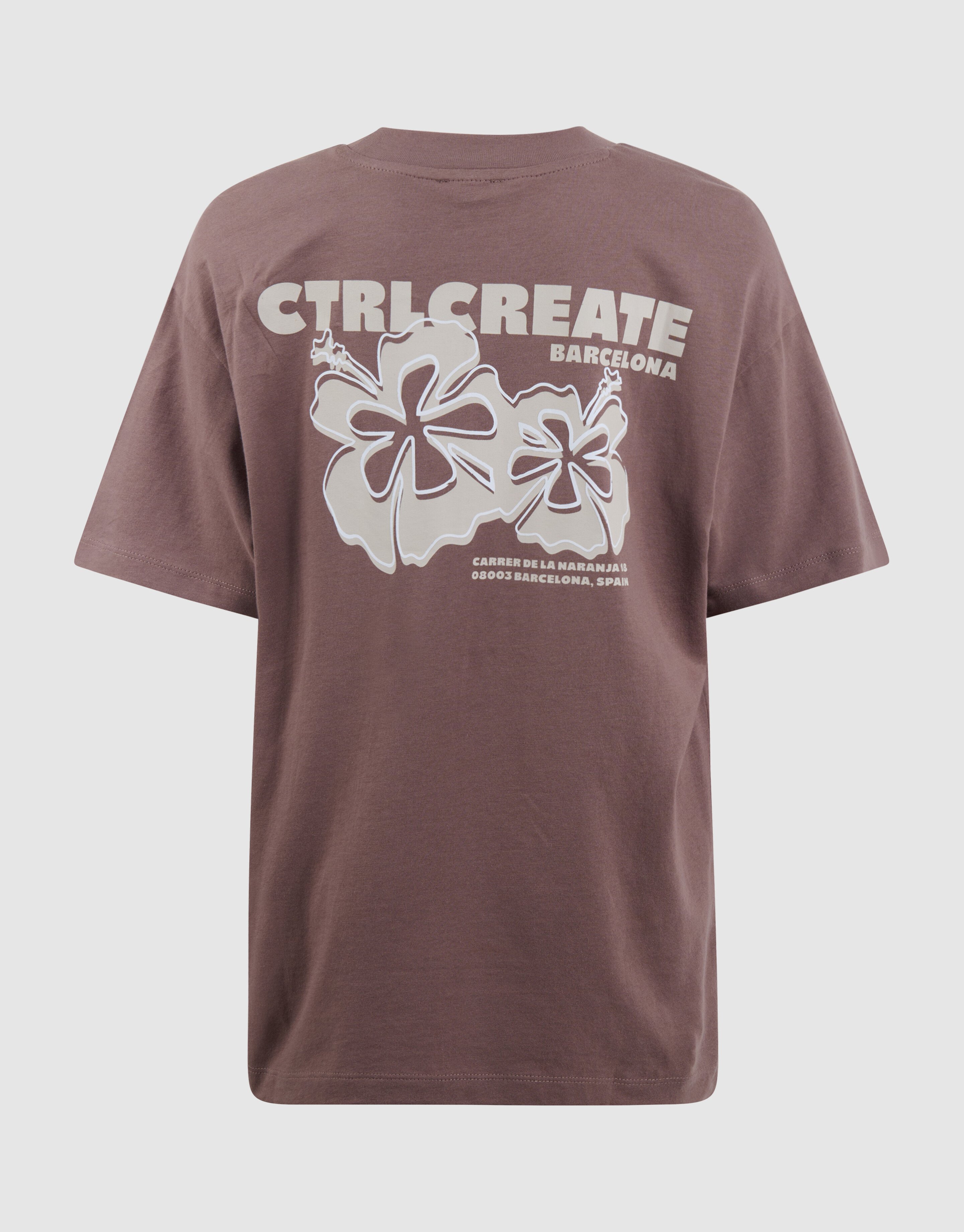 Create Artwork T-Shirt Taupe SHOEBY BOYS