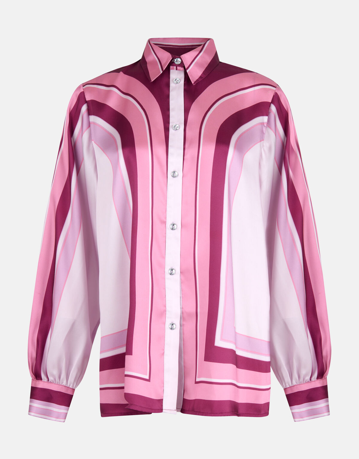 Gestreifte Bluse Rosa SHOEBY WOMEN