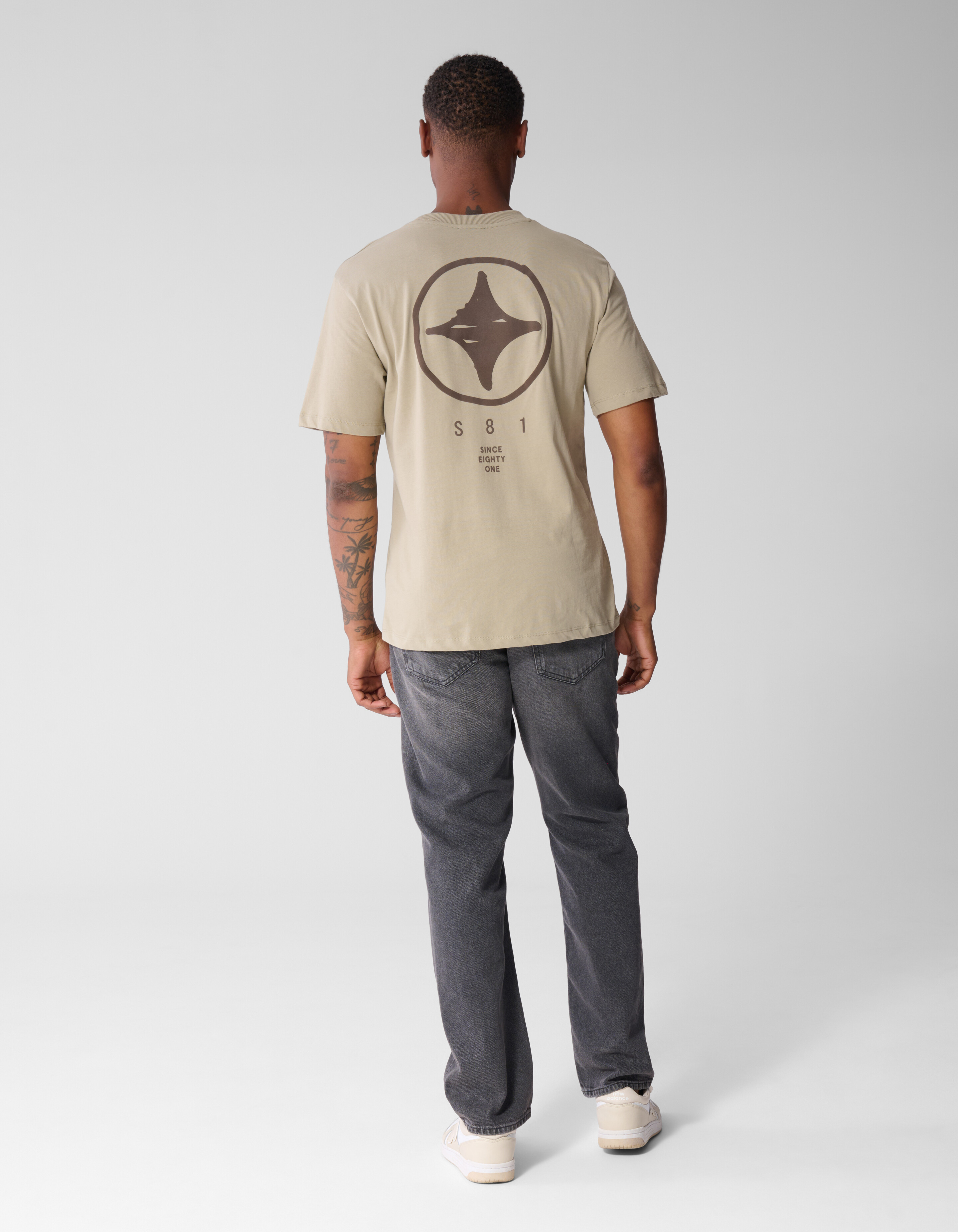 Kratzkunst T-Shirt Hellgr&uuml;n SHOEBY MEN