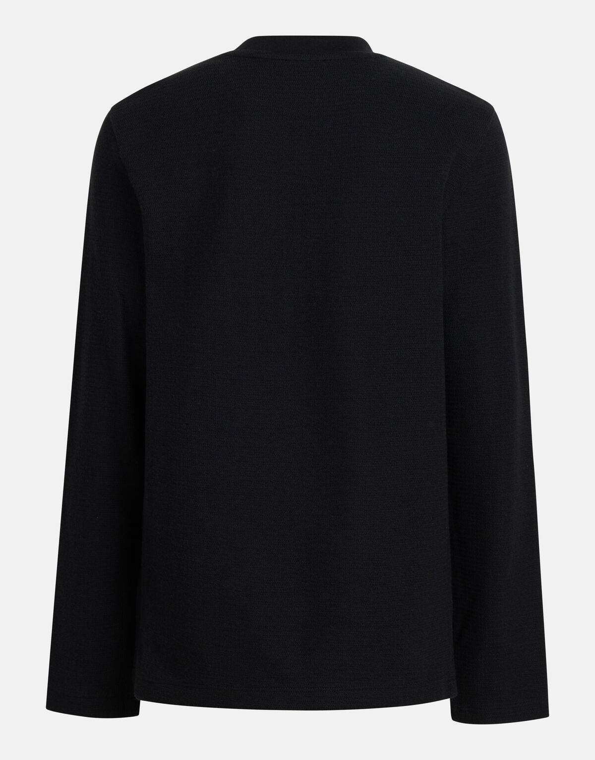 Struktur-Langarmshirt Schwarz SHOEBY BOYS
