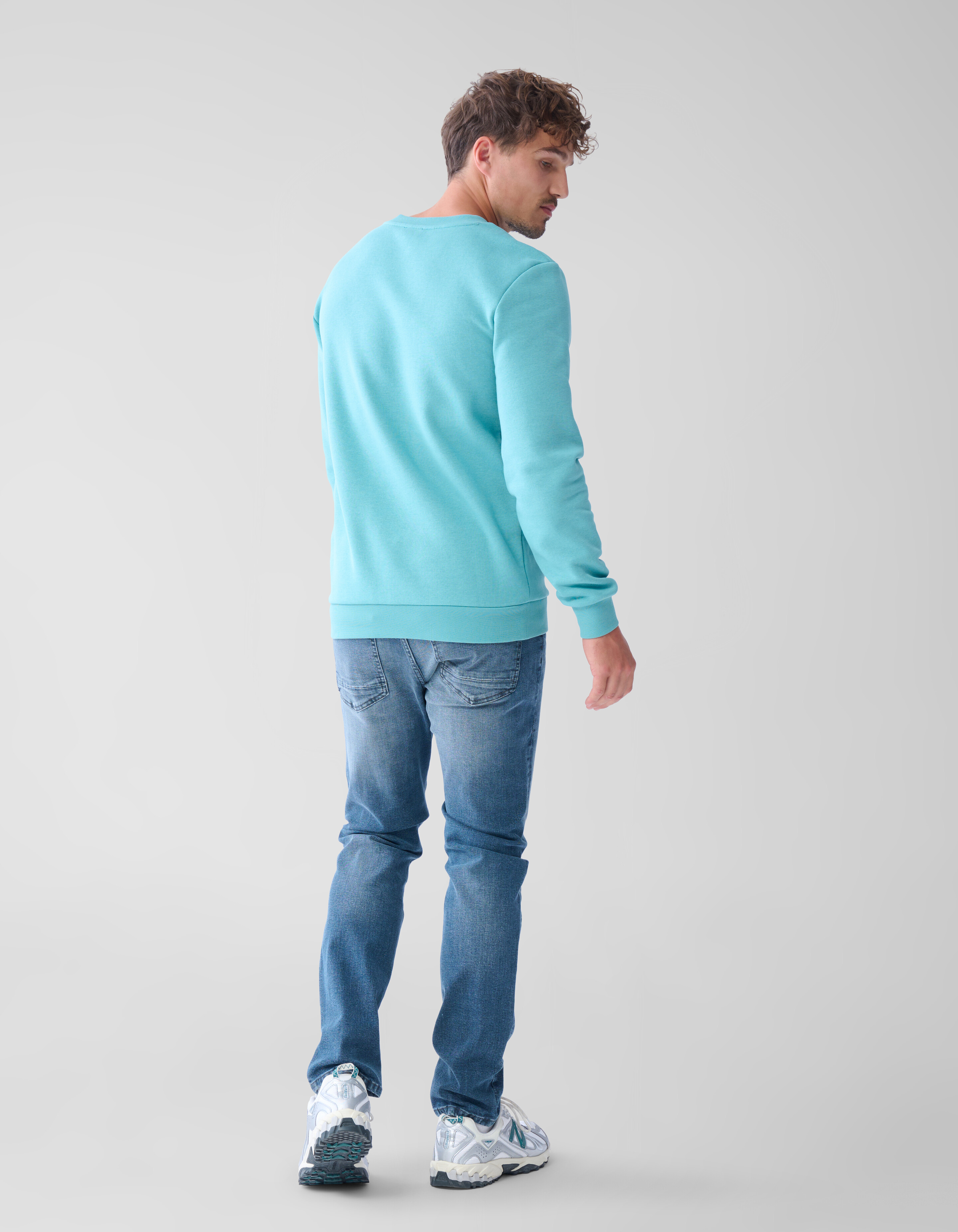 Glitzerpulli Hellgrün SHOEBY MEN