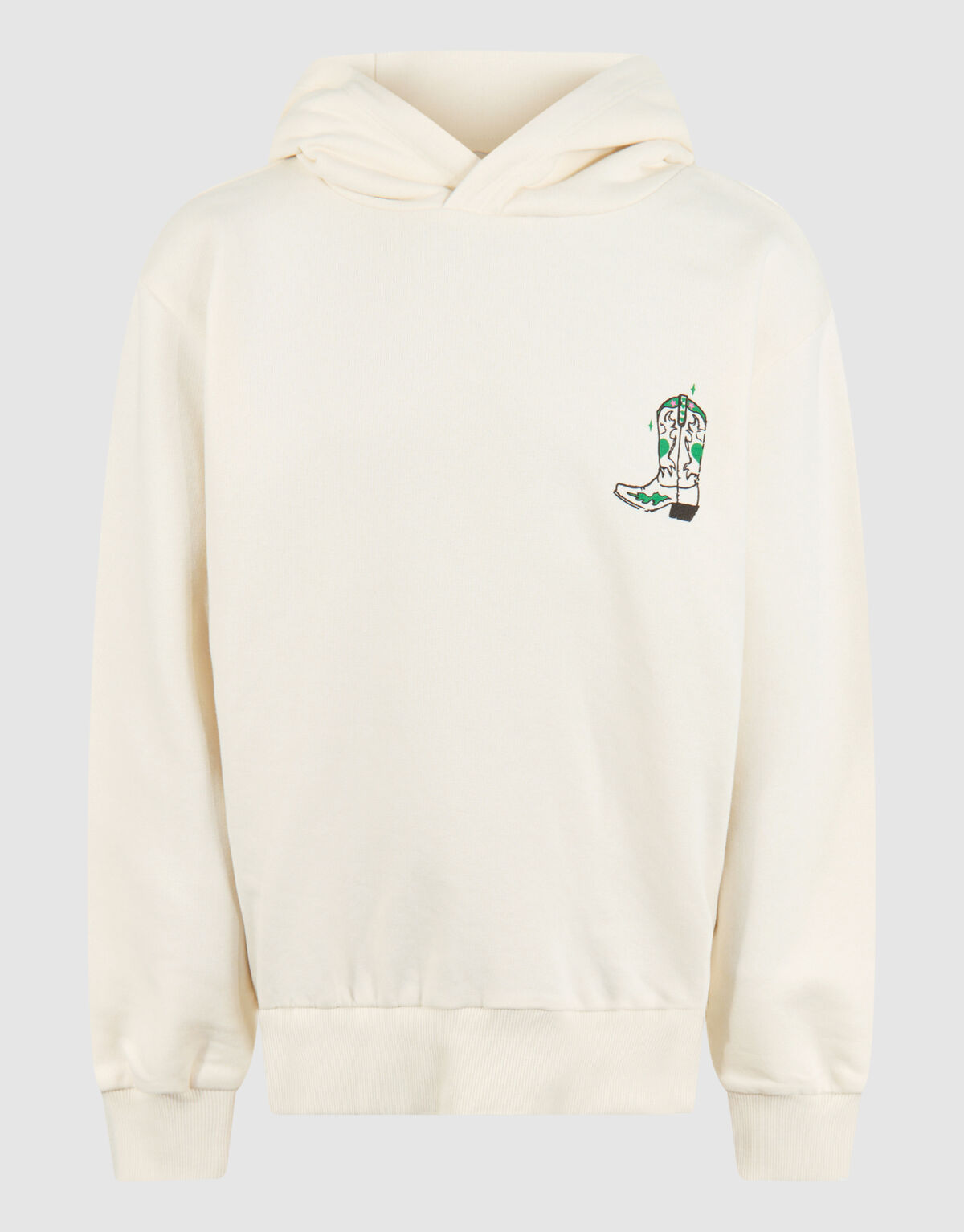 Artwork Hoodie Off White SHOEBY GIRLS