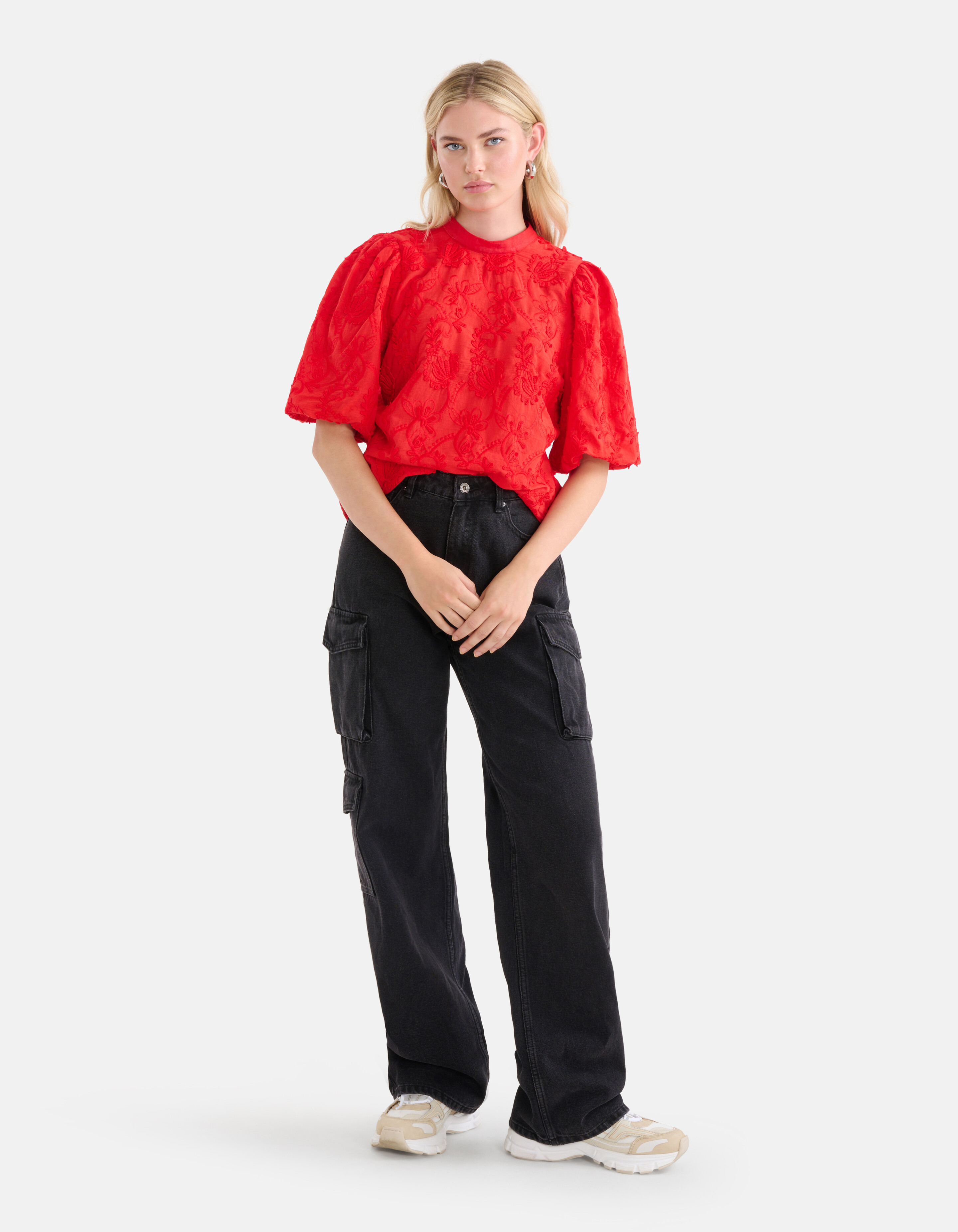 Stickerei Top Rot SHOEBY WOMEN