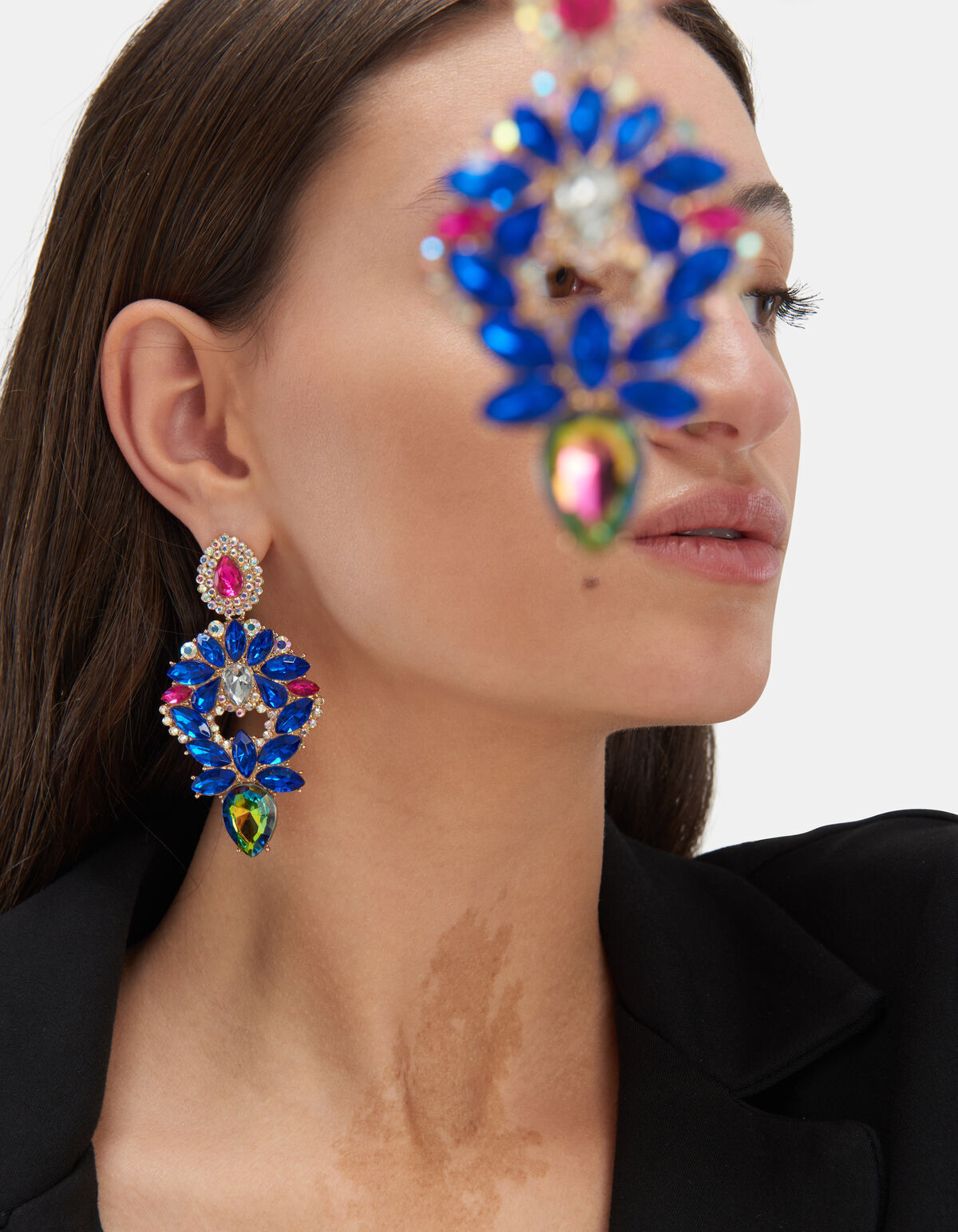 Multiple Stoned Colored Ohrringe ACCESSOIRES SHOEBY