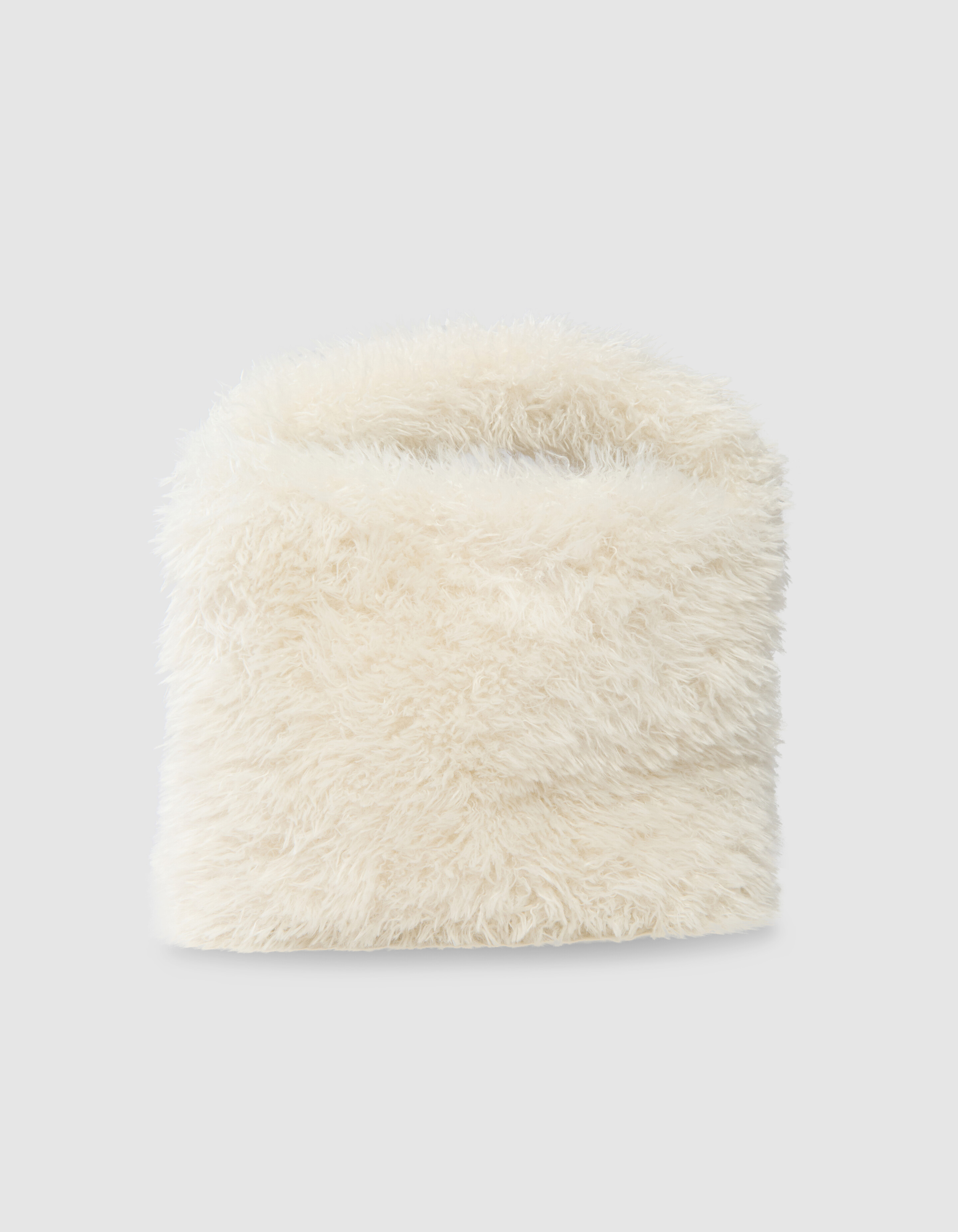 Fluffy Fur Tasche Gebrochenes Weiß SHOEBY ACCESSOIRES