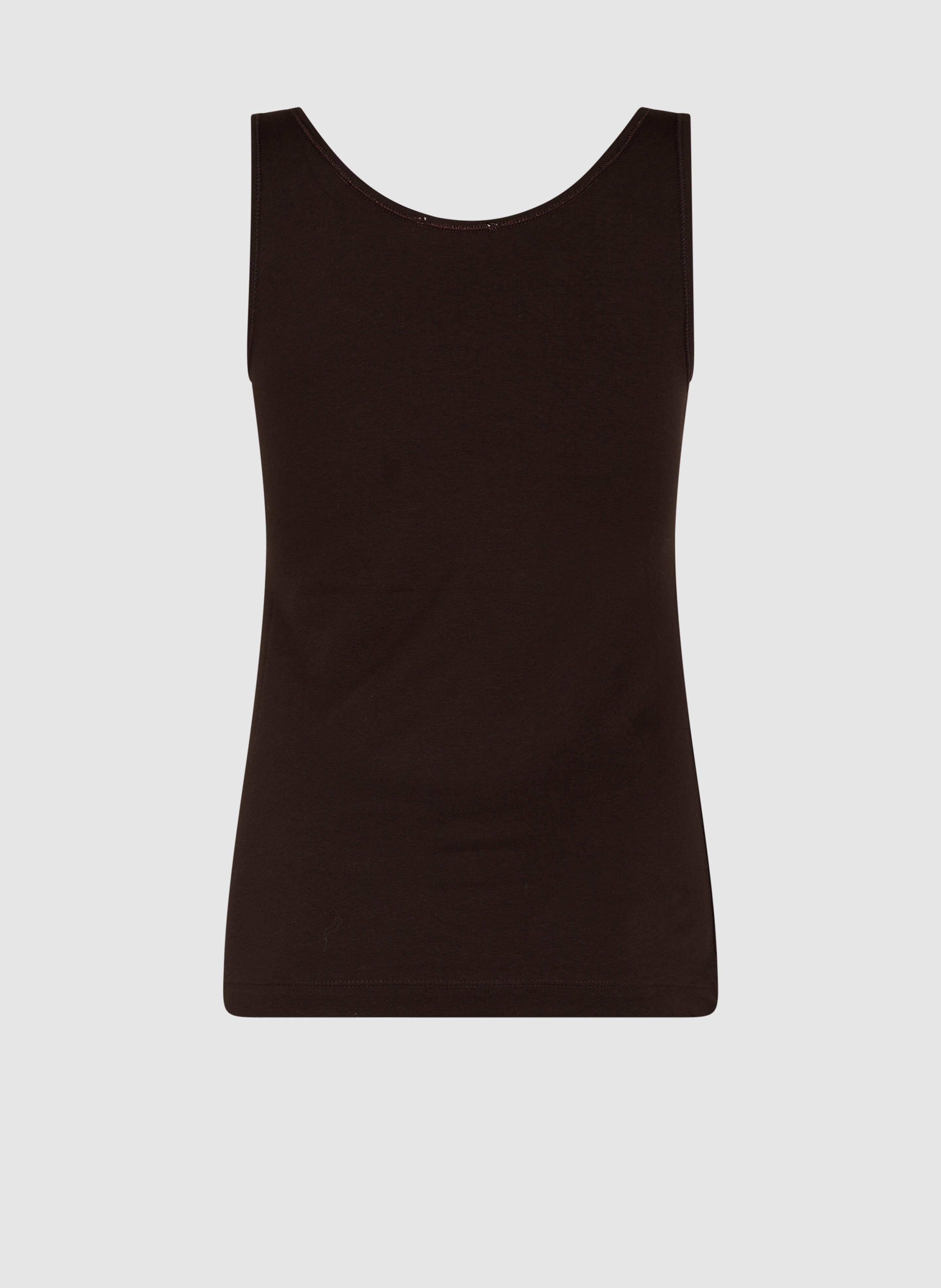 Basis Tanktop Donkerbruin SHOEBY WOMEN