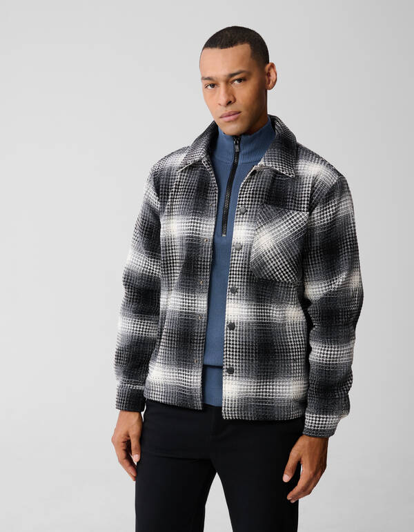 Schwere Karojacke Schwarz SHOEBY MEN