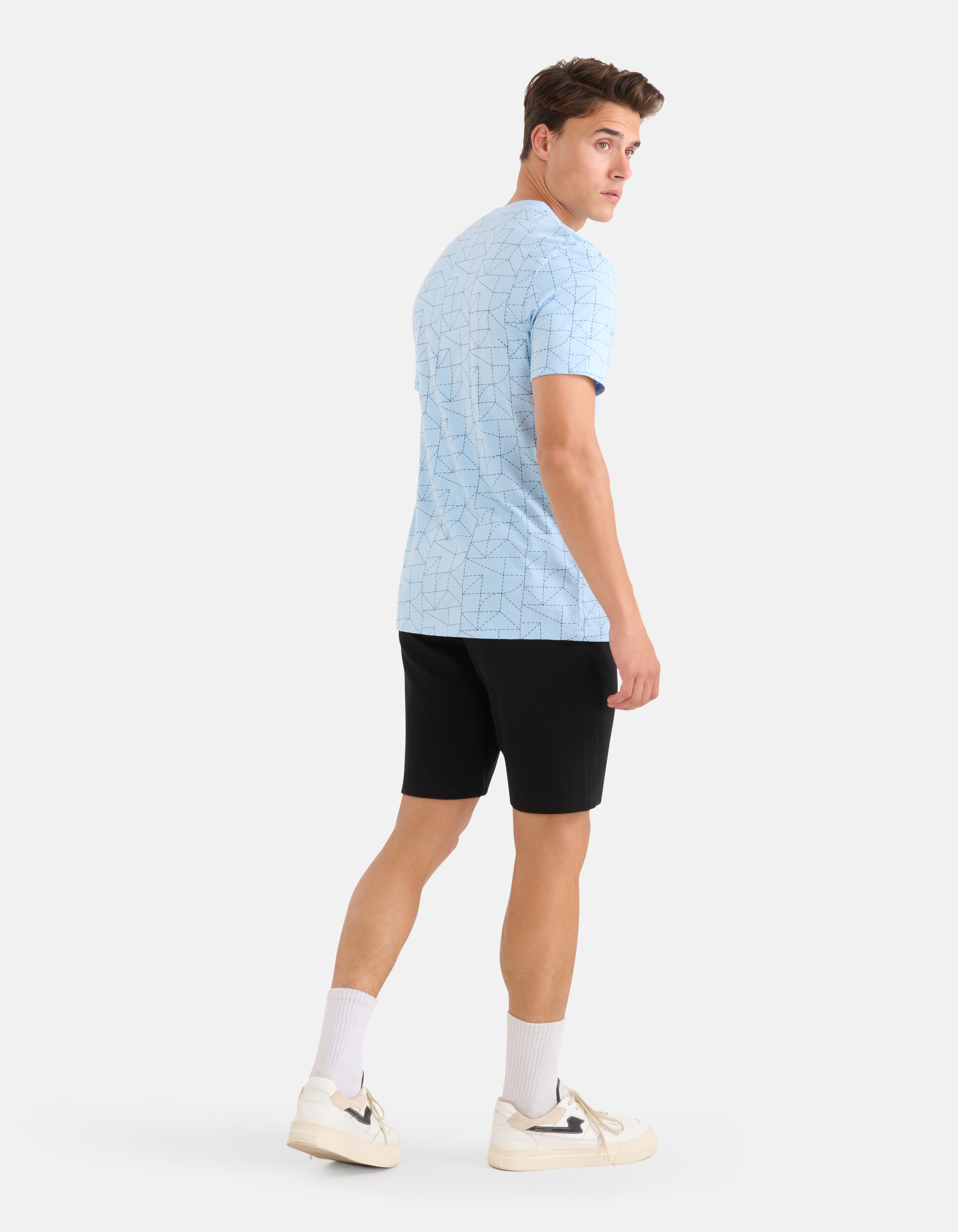 Structuur Short Zwart SHOEBY MEN