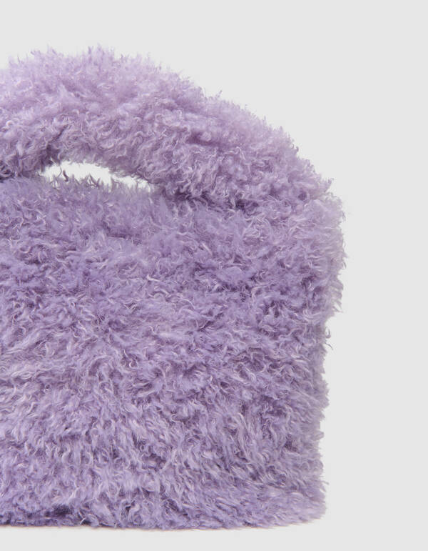 Fluffy Fur Tasche Lila SHOEBY ACCESSOIRES