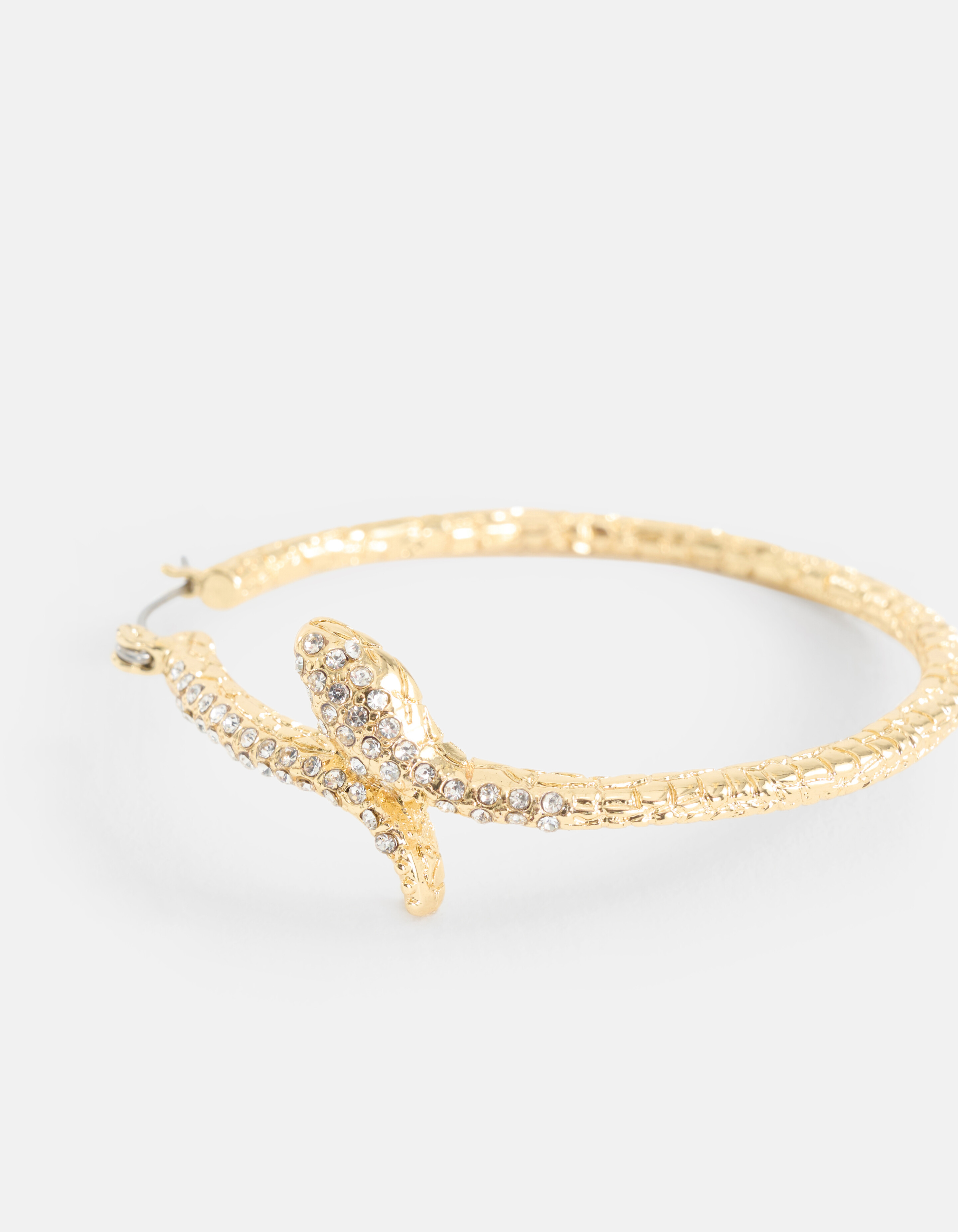 Slangen Hoop Oorbellen Goud SHOEBY ACCESSOIRES