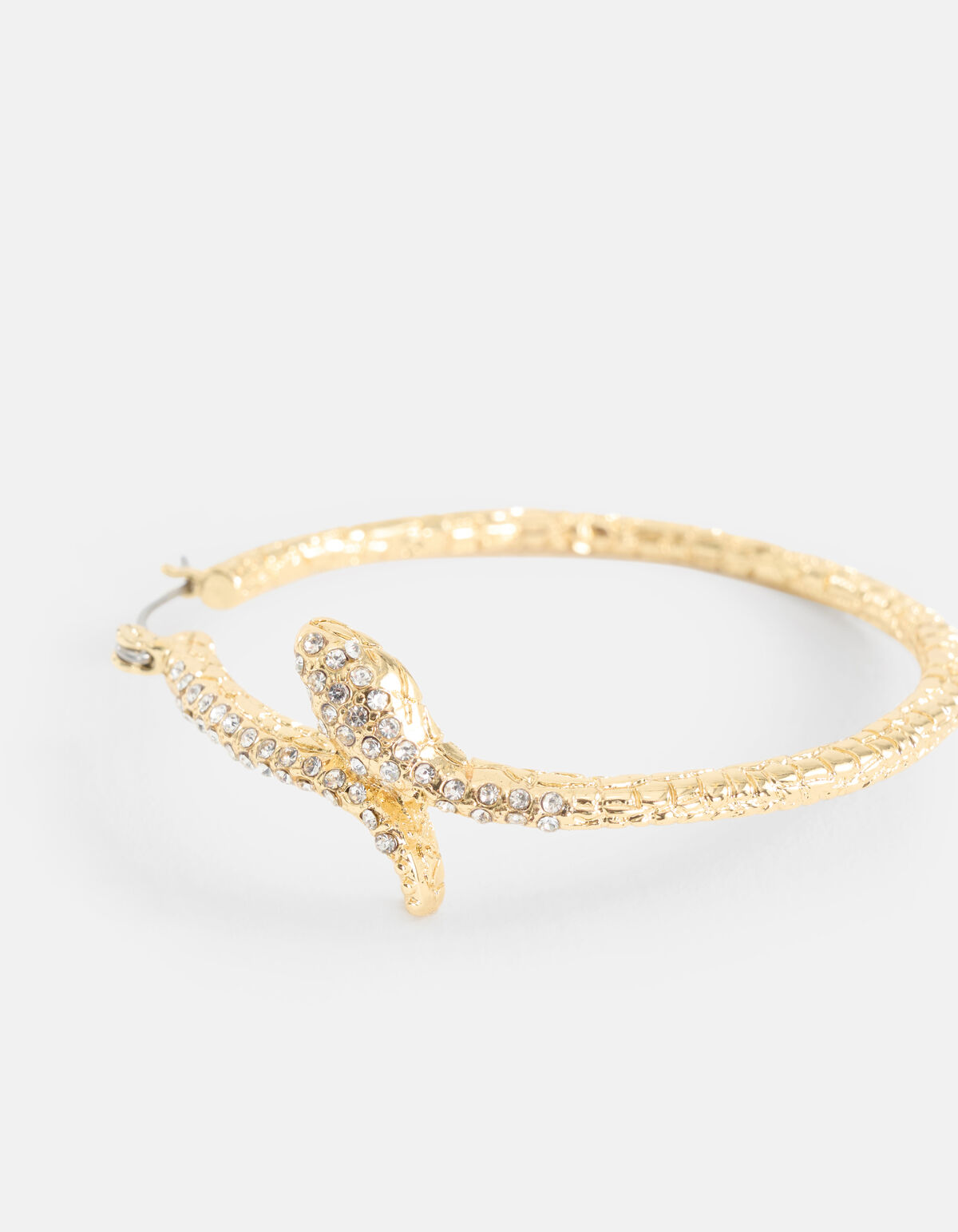 Slangen Hoop Oorbellen Goud SHOEBY ACCESSOIRES