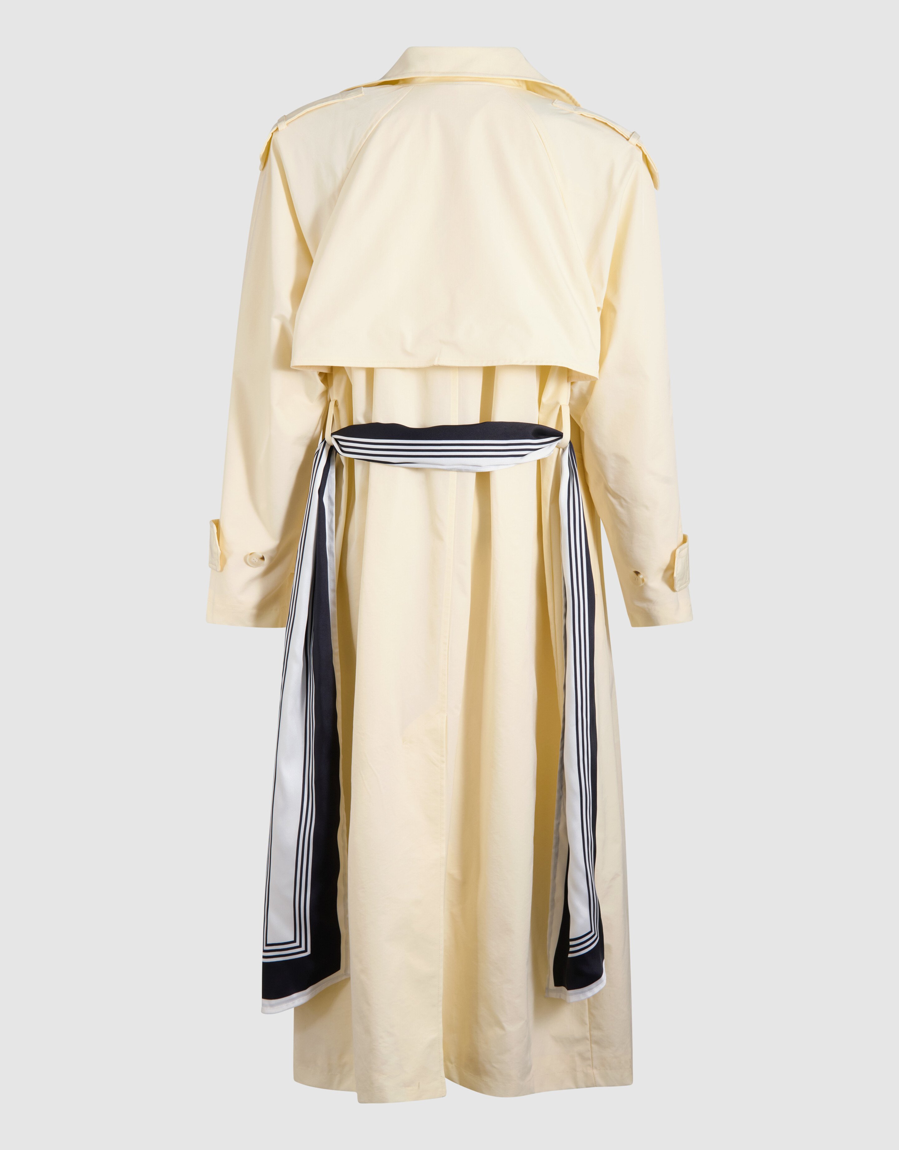 Flowy Trenchcoat Lichtgeel SHOEBY WOMEN