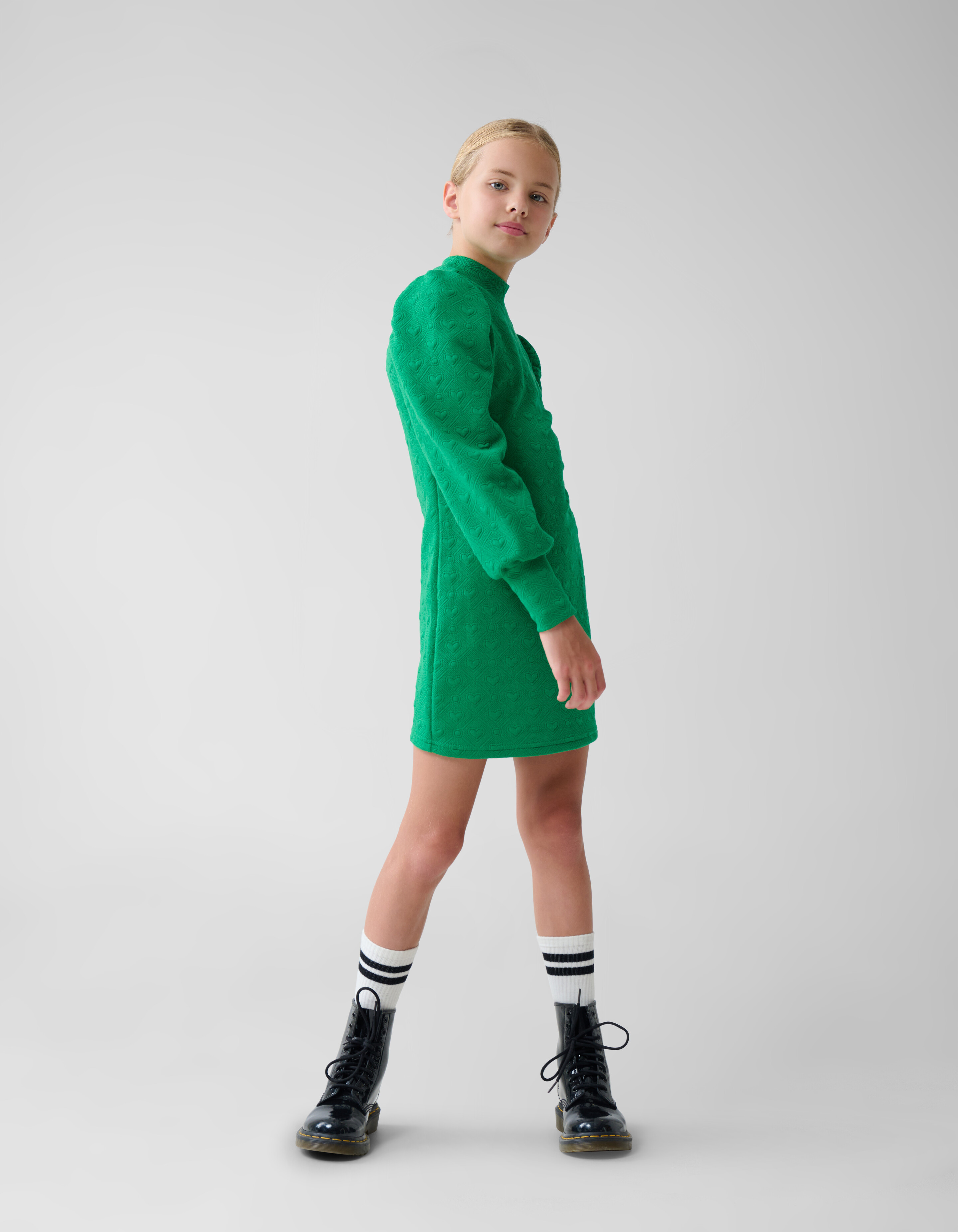 Struktur Kleid Grün SHOEBY GIRLS
