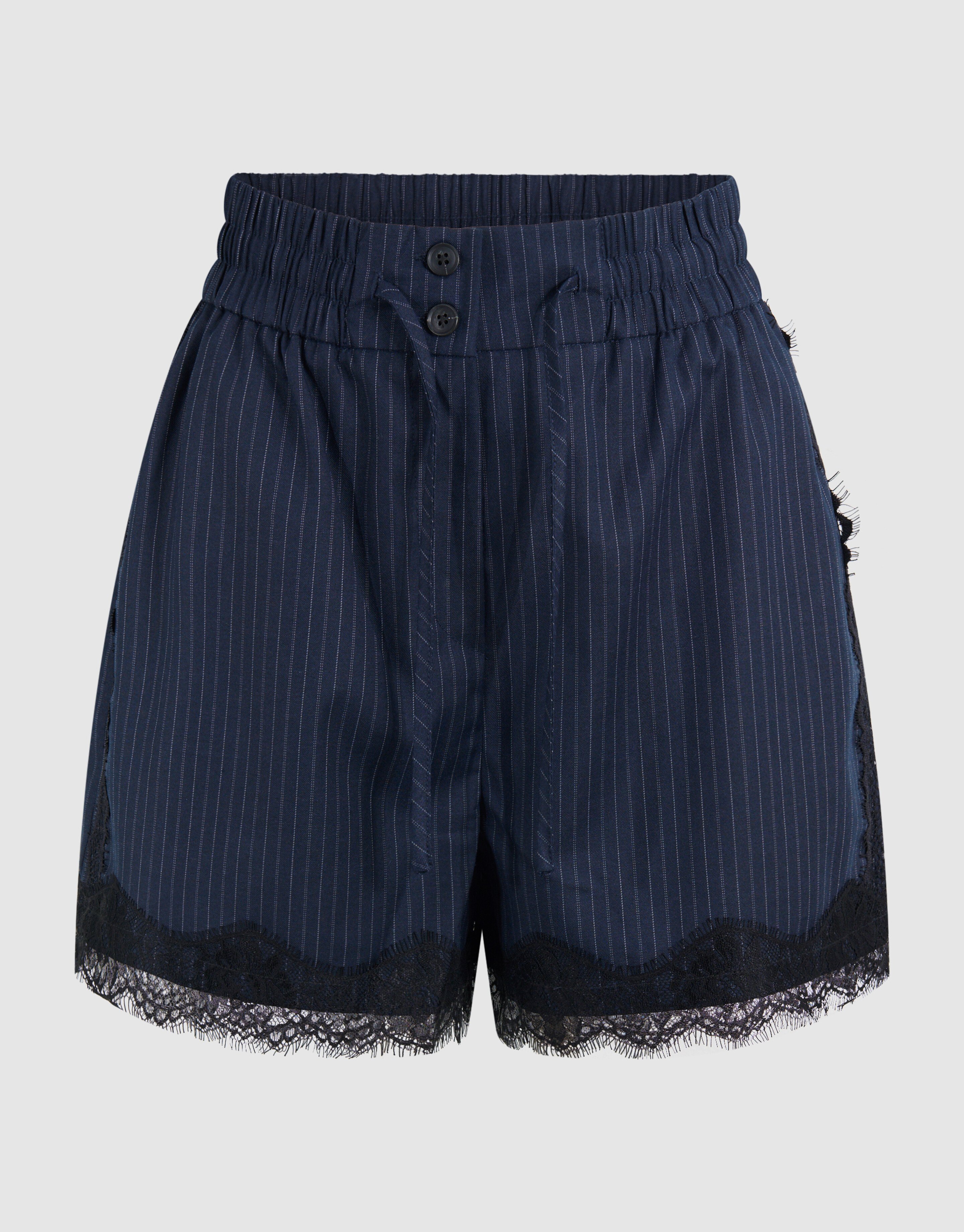 Gestreifte Shorts dunkelblau SHOEBY WOMEN
