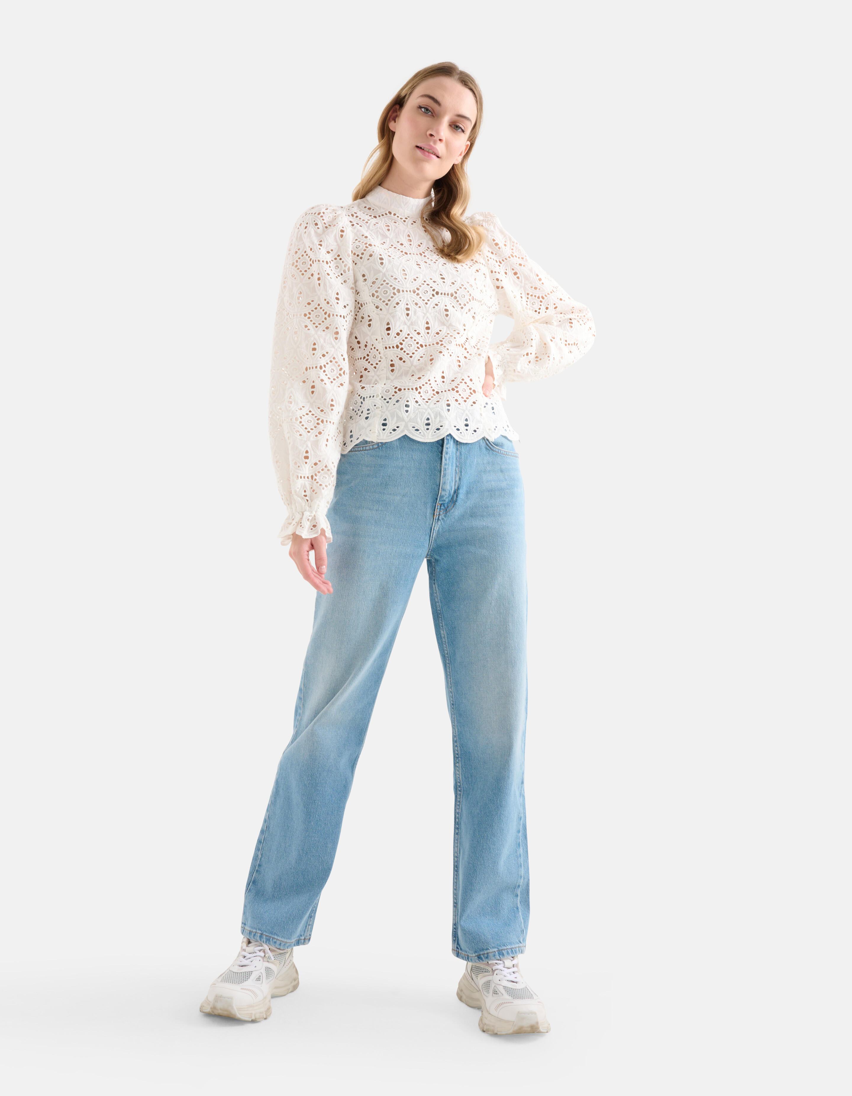 Gerade Denim-Jeans Mediumstone SHOEBY WOMEN