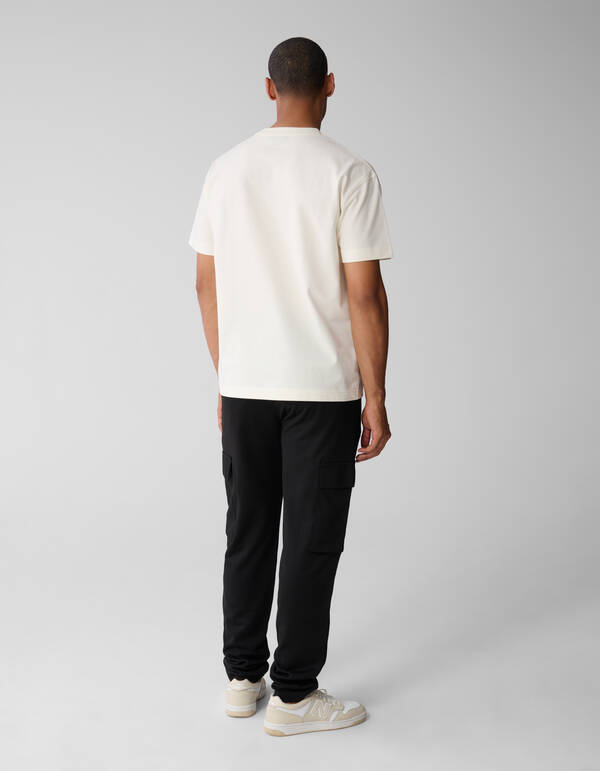 Text Artwork T-shirt Off White SHOEBY MEN
