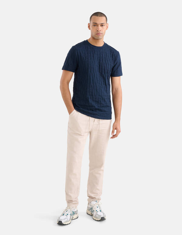 Leinenhosen Beige SHOEBY MEN