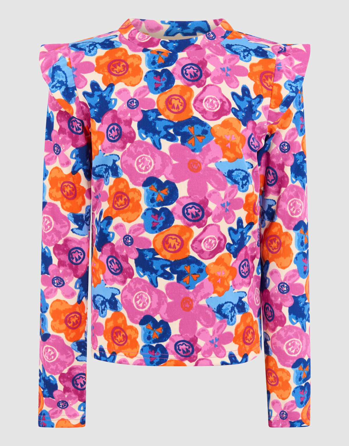 Bedrucktes R&uuml;schentop Hellrosa SHOEBY GIRLS