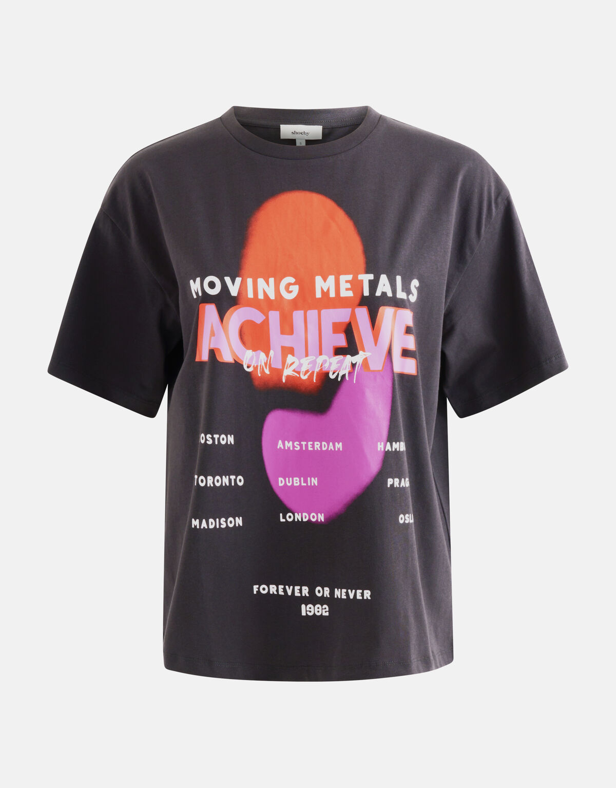 Artwork T-shirt Dunkelgrau SHOEBY GIRLS