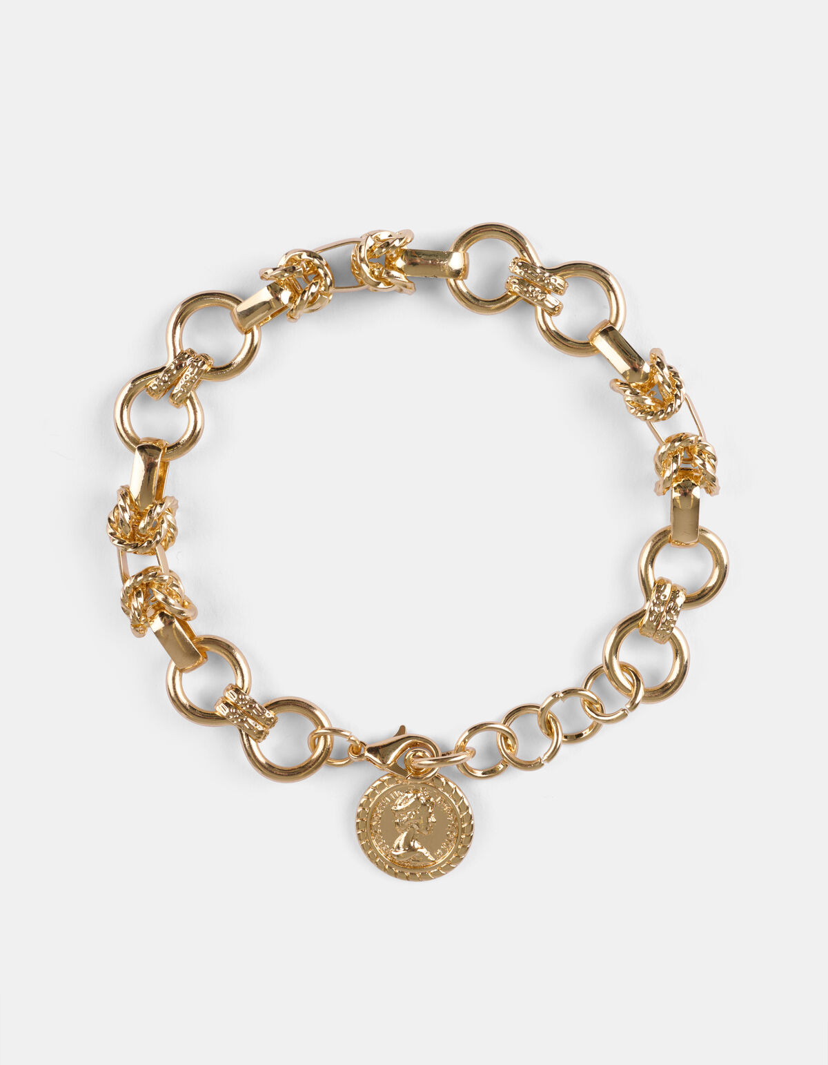 Großes goldenes Armband ACCESSOIRES SHOEBY