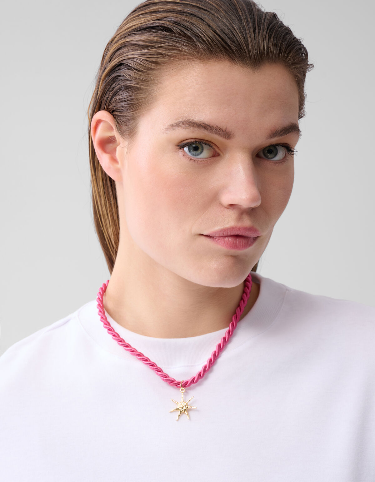 Twisted Sun Halskette Rosa SHOEBY ACCESSOIRES