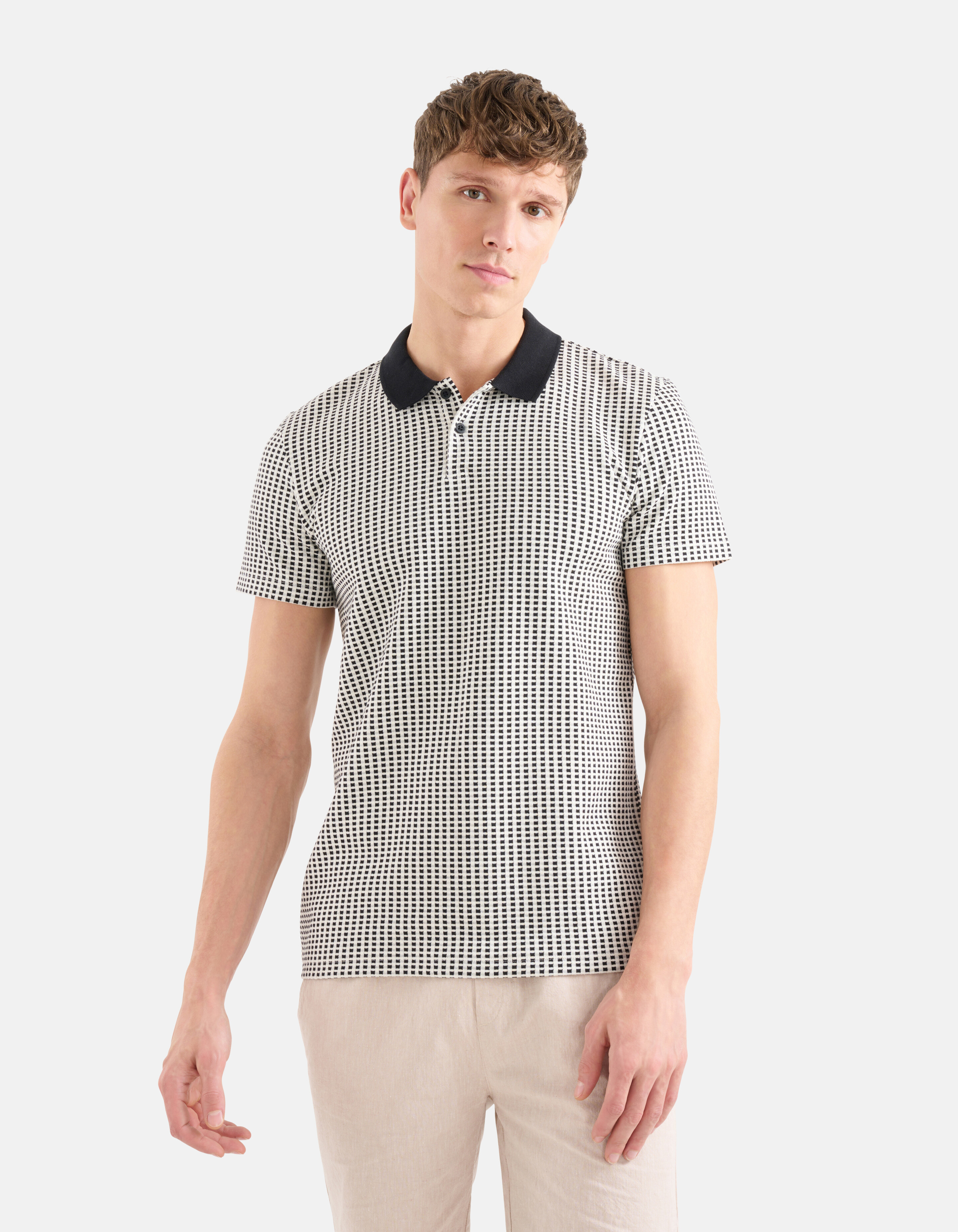 Rechteck-Polo Off White SHOEBY MEN