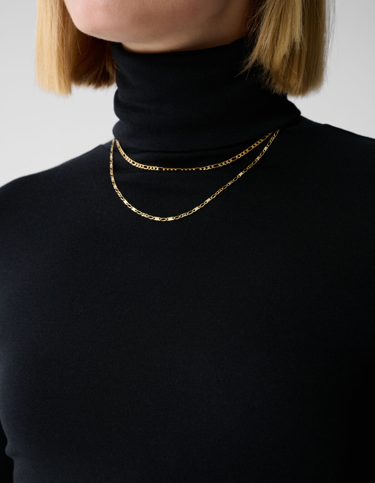 Rollkragen-Langarmtop Schwarz By Lonneke SHOEBY WOMEN